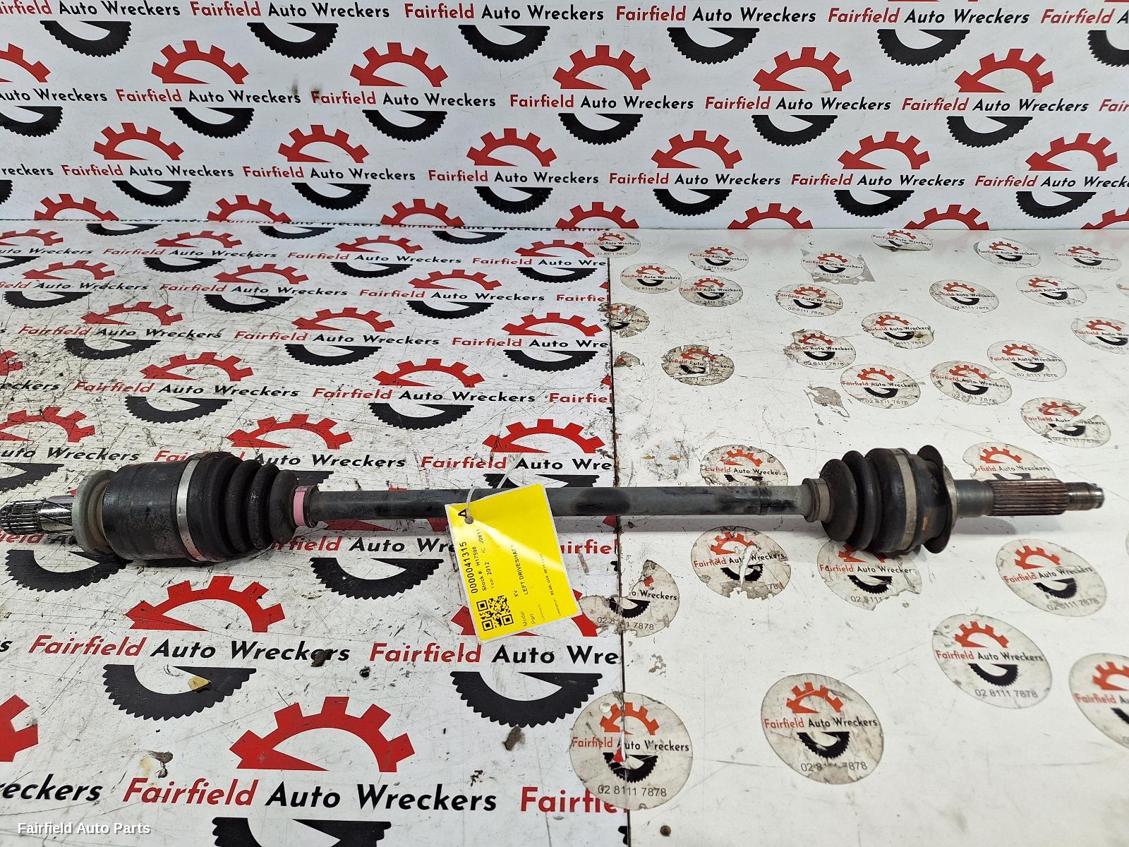 2011-2017 Subaru Xv Left Driveshaft