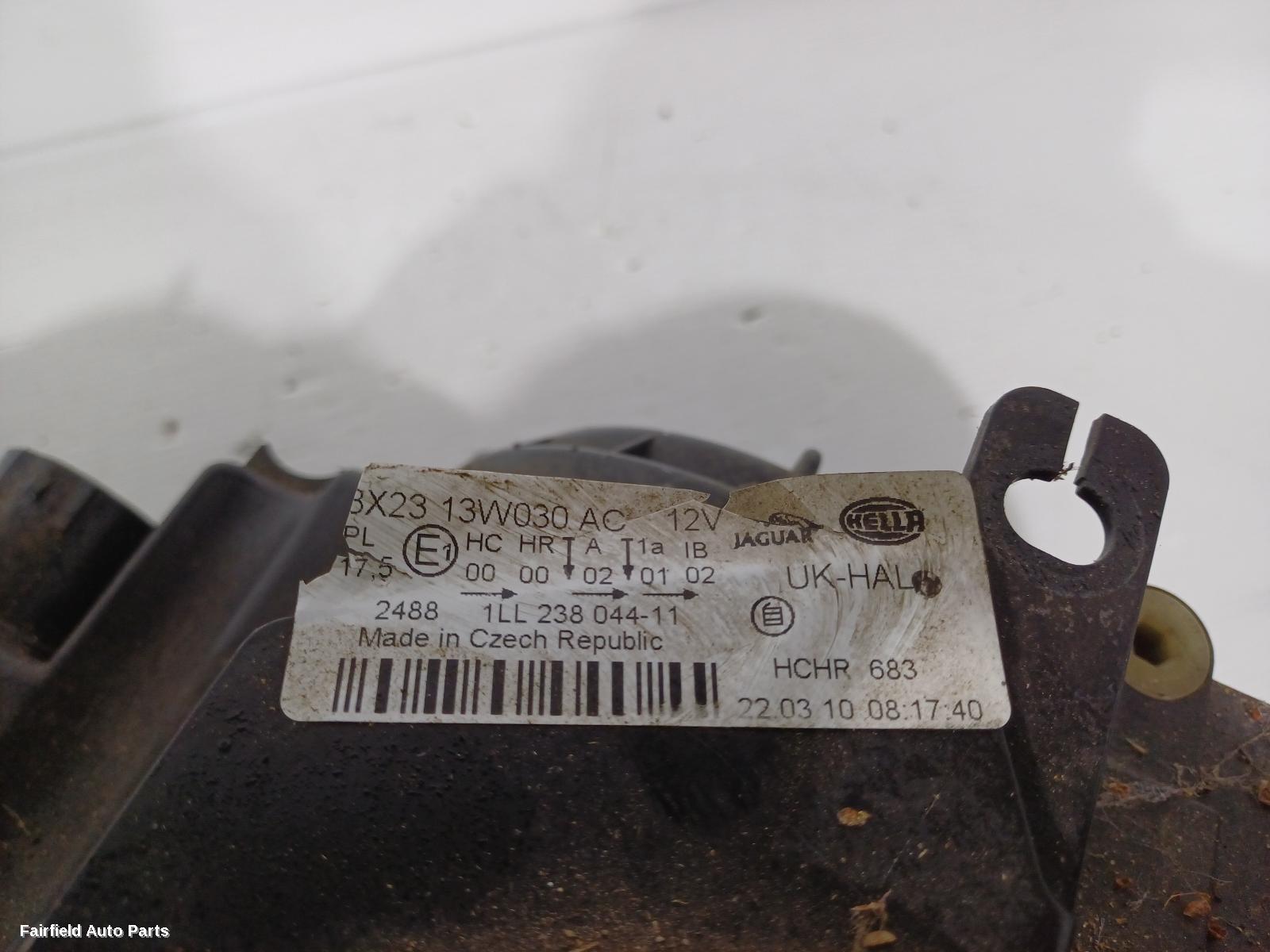 2008-2011 Jaguar Xf Left Headlamp