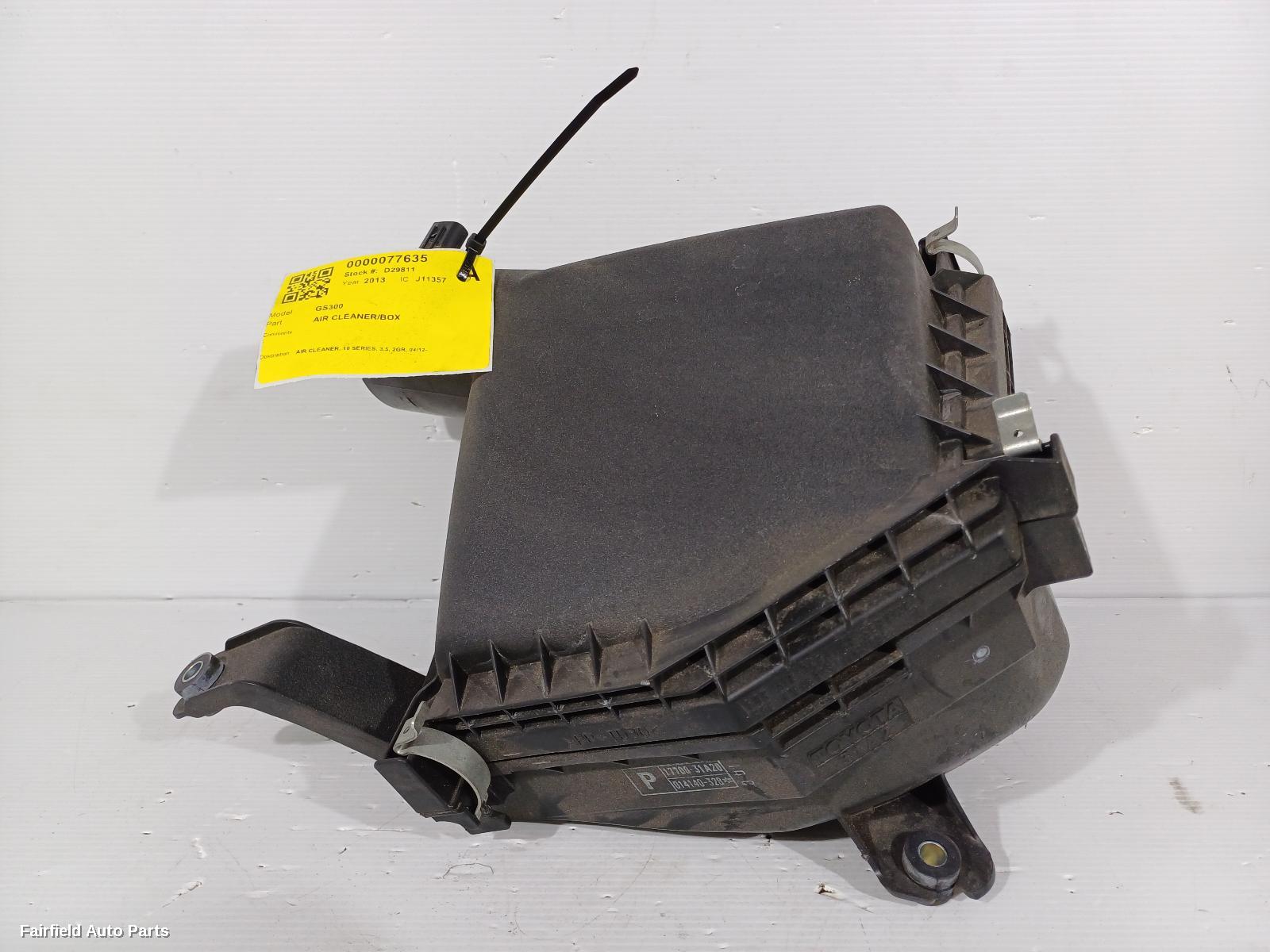 2012-2020 Lexus Gs Air Cleaner Box