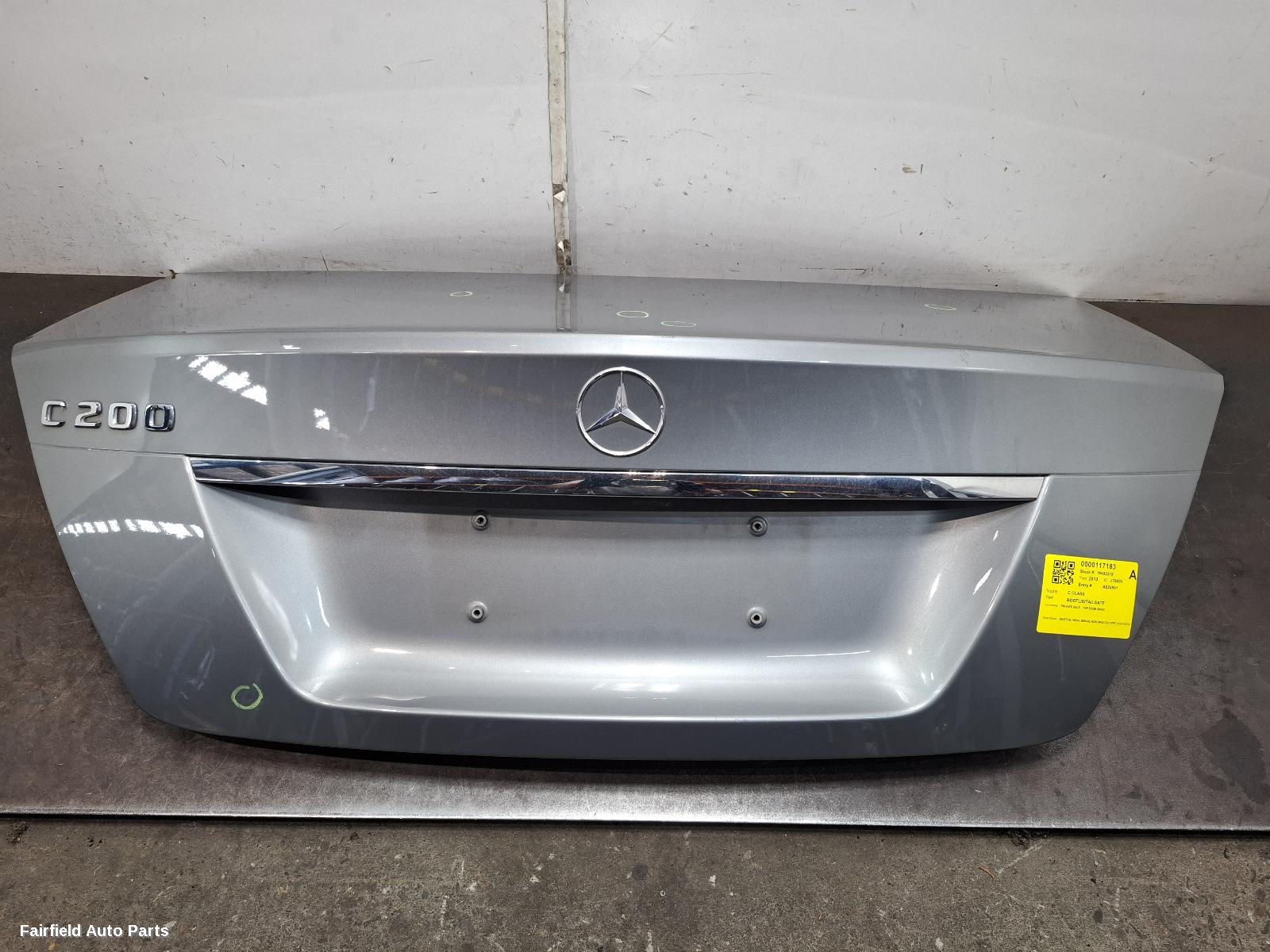 2007-2014 Mercedes C Class Bootlid Tailgate