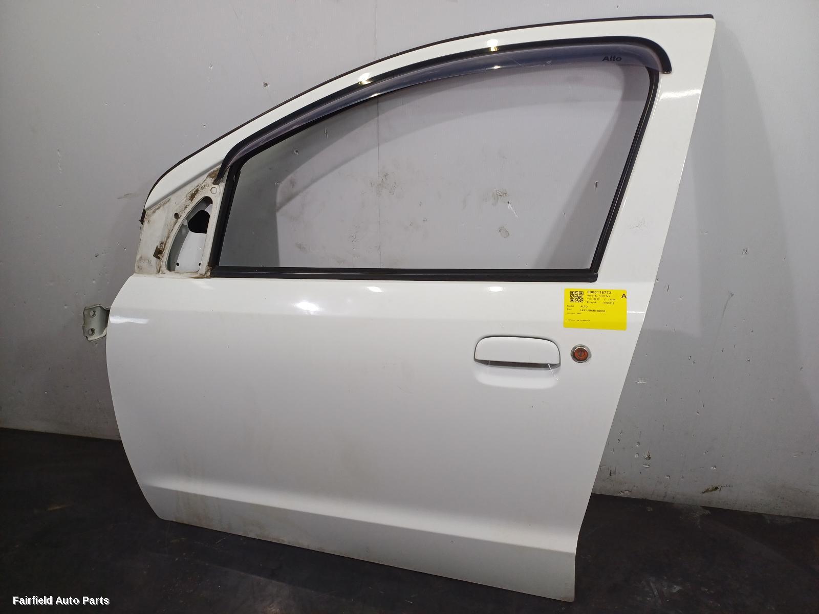 2009-2014 Suzuki Alto Left Front Door