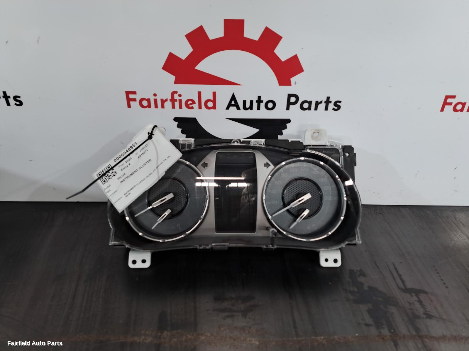 2019-2025 Toyota Hilux Instrument Cluster