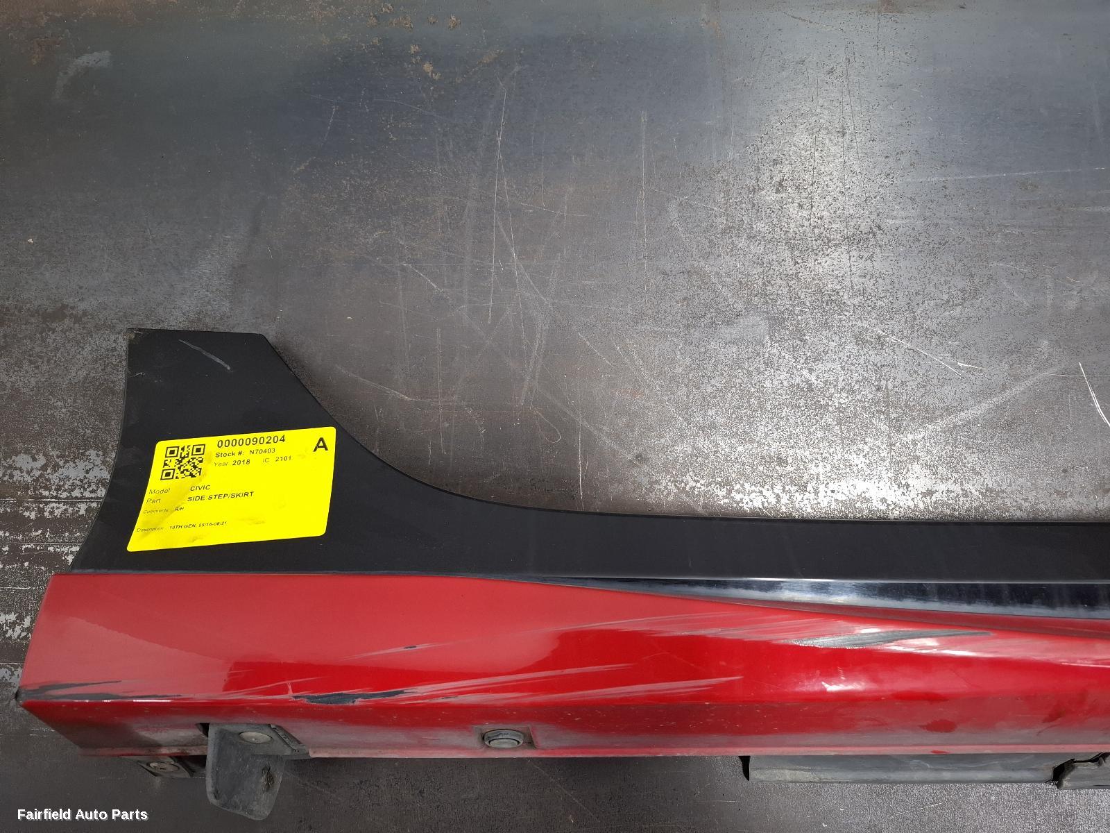 2016-2021 Honda Civic Side Step Skirt