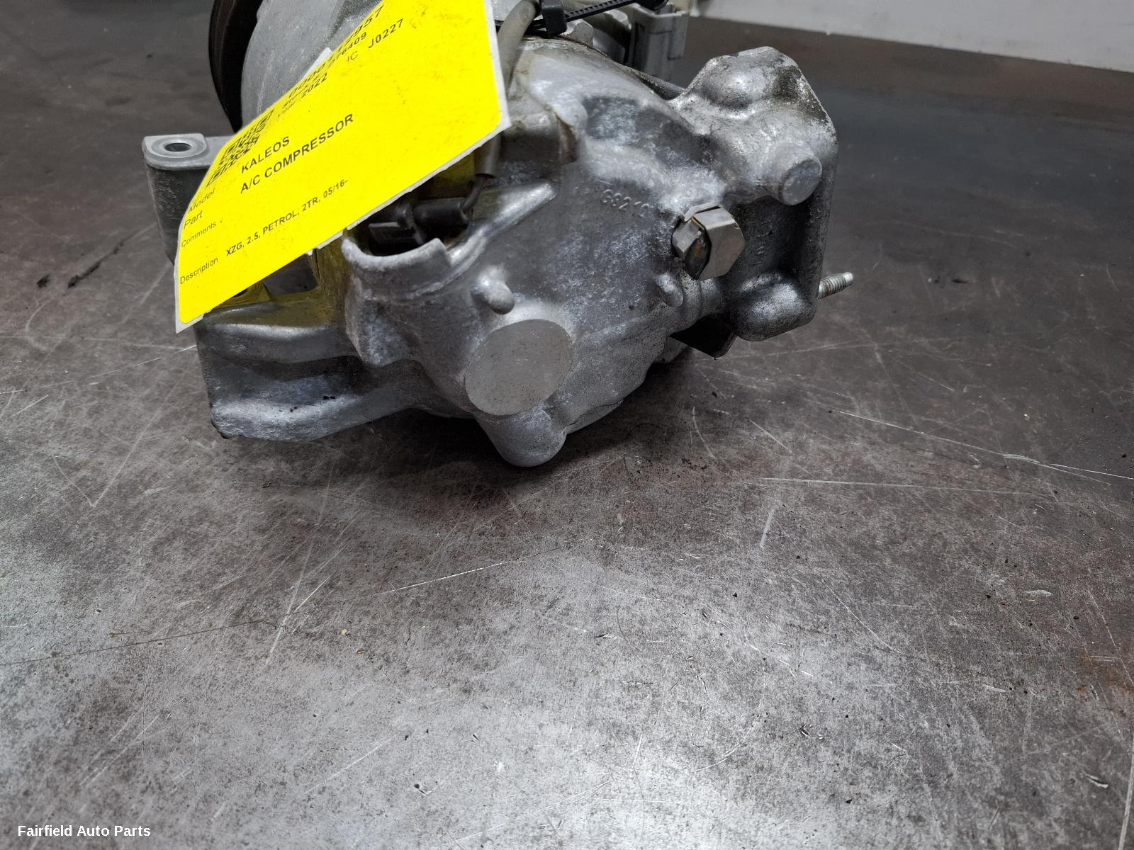 2016-2025 Renault Kaleos A C Compressor