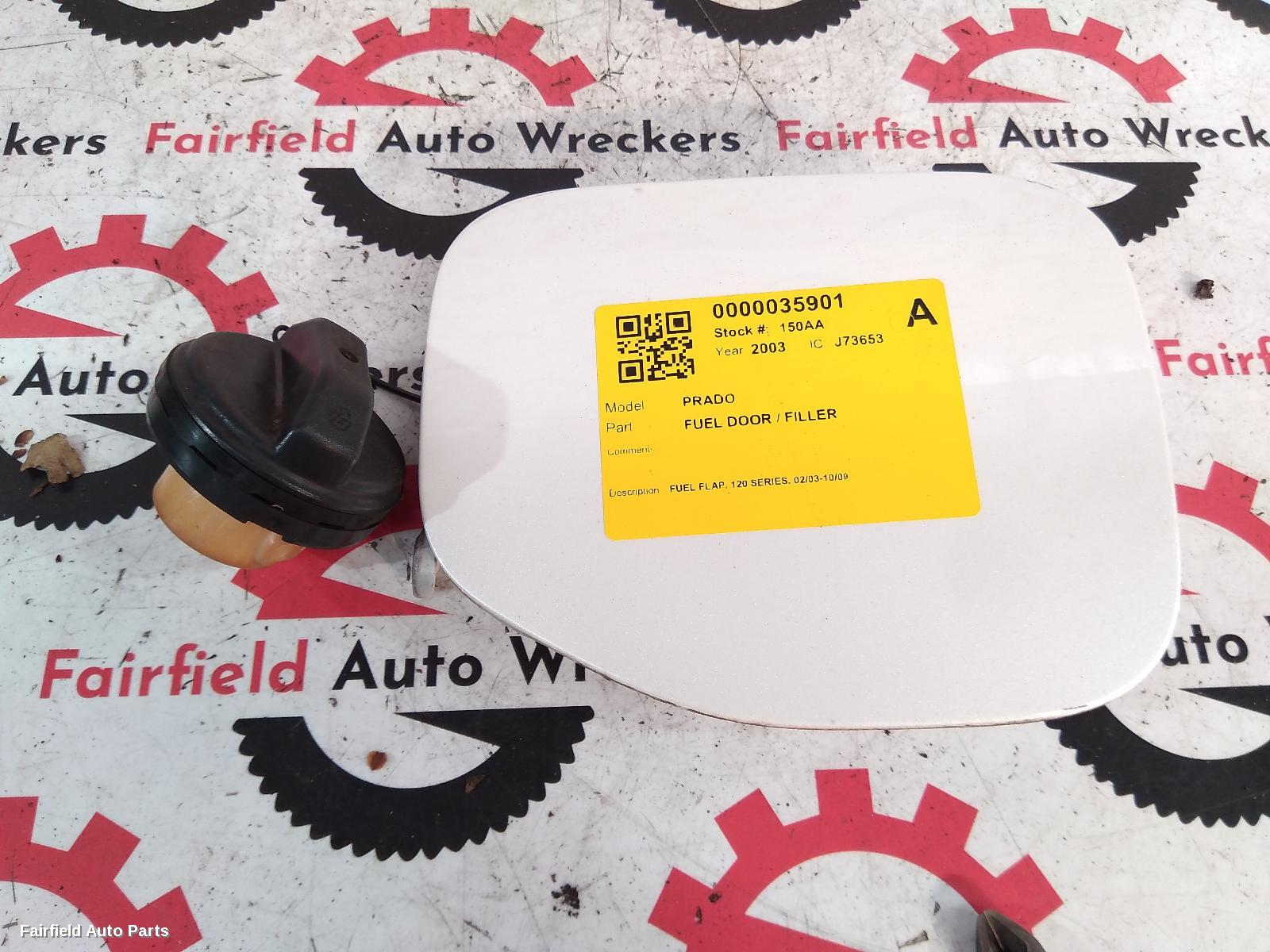 2003-2009 Toyota Prado Fuel Door   Filler