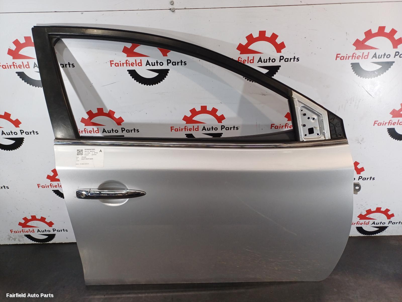 2012-2017 Nissan Pulsar Right Front Door