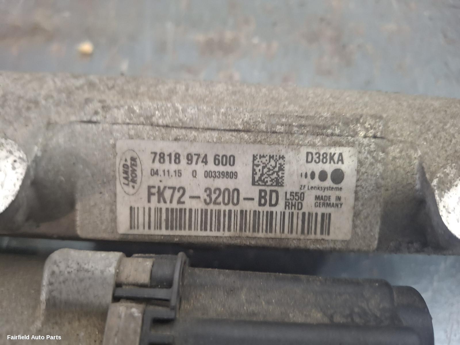 2015-2019 Land Rover Discovery Sport Steering Box Rack