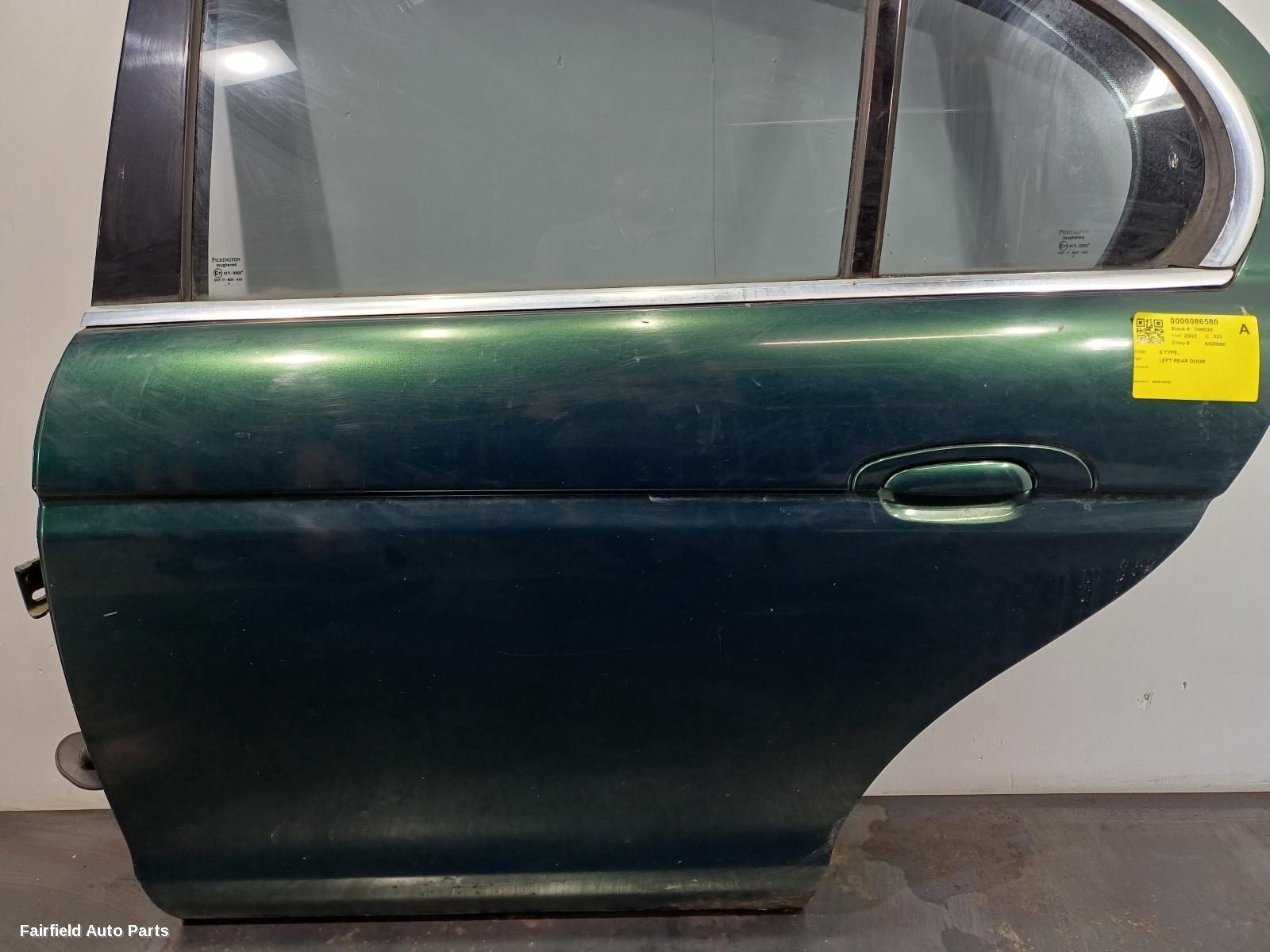 1999-2008 Jaguar S Type Left Rear Door Sliding