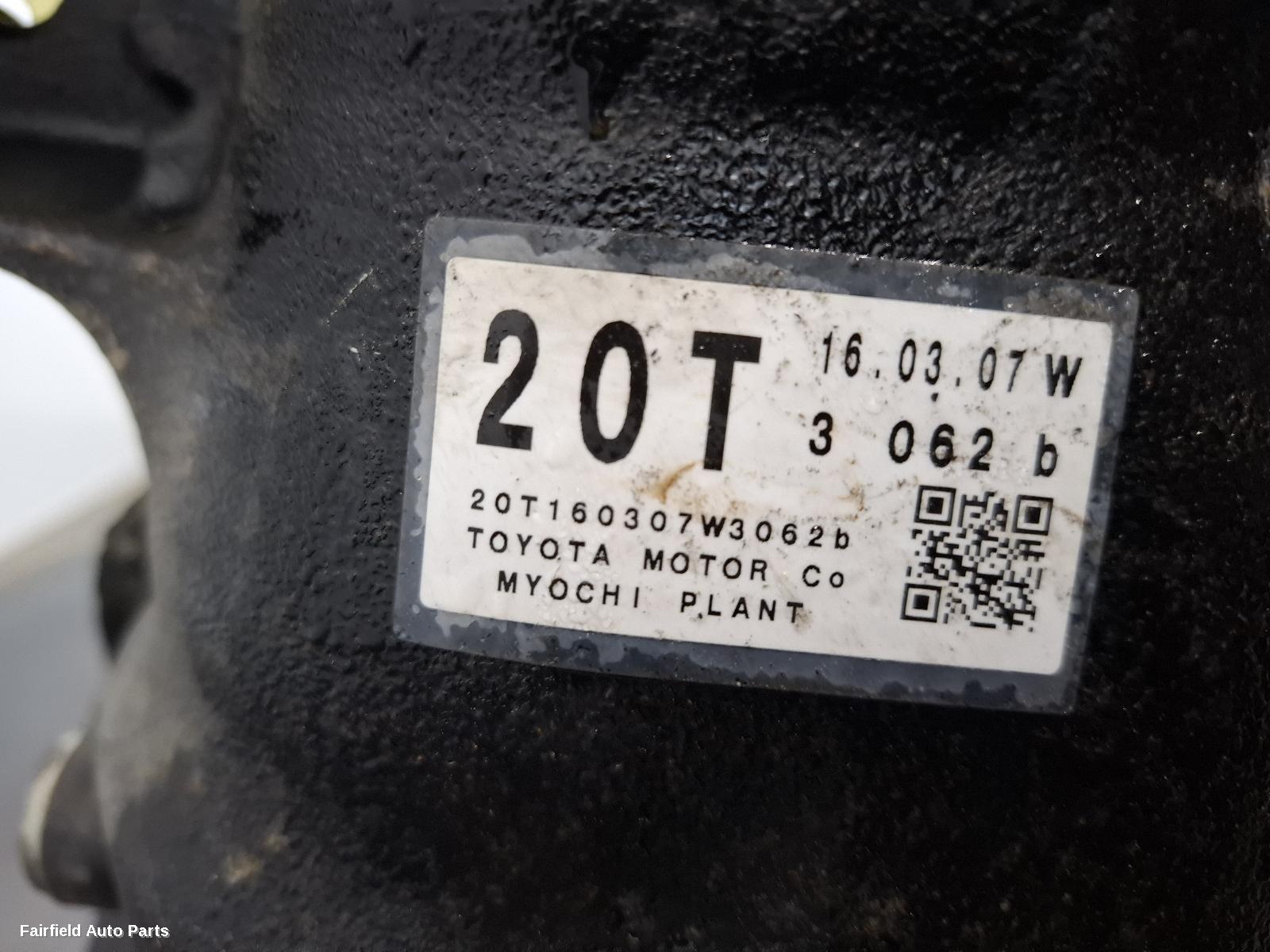 2013-2023 Lexus Is Series Differential Centre