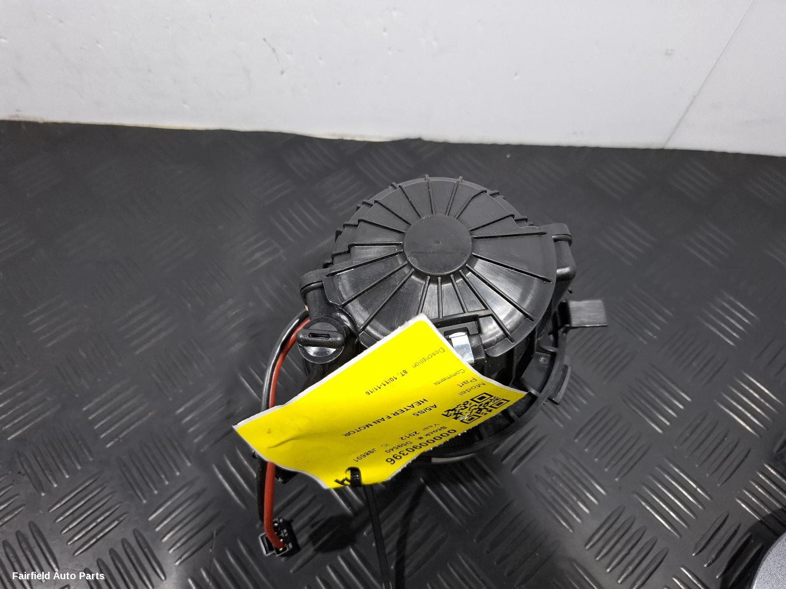 2011-2016 Audi A5 Heater Fan Motor