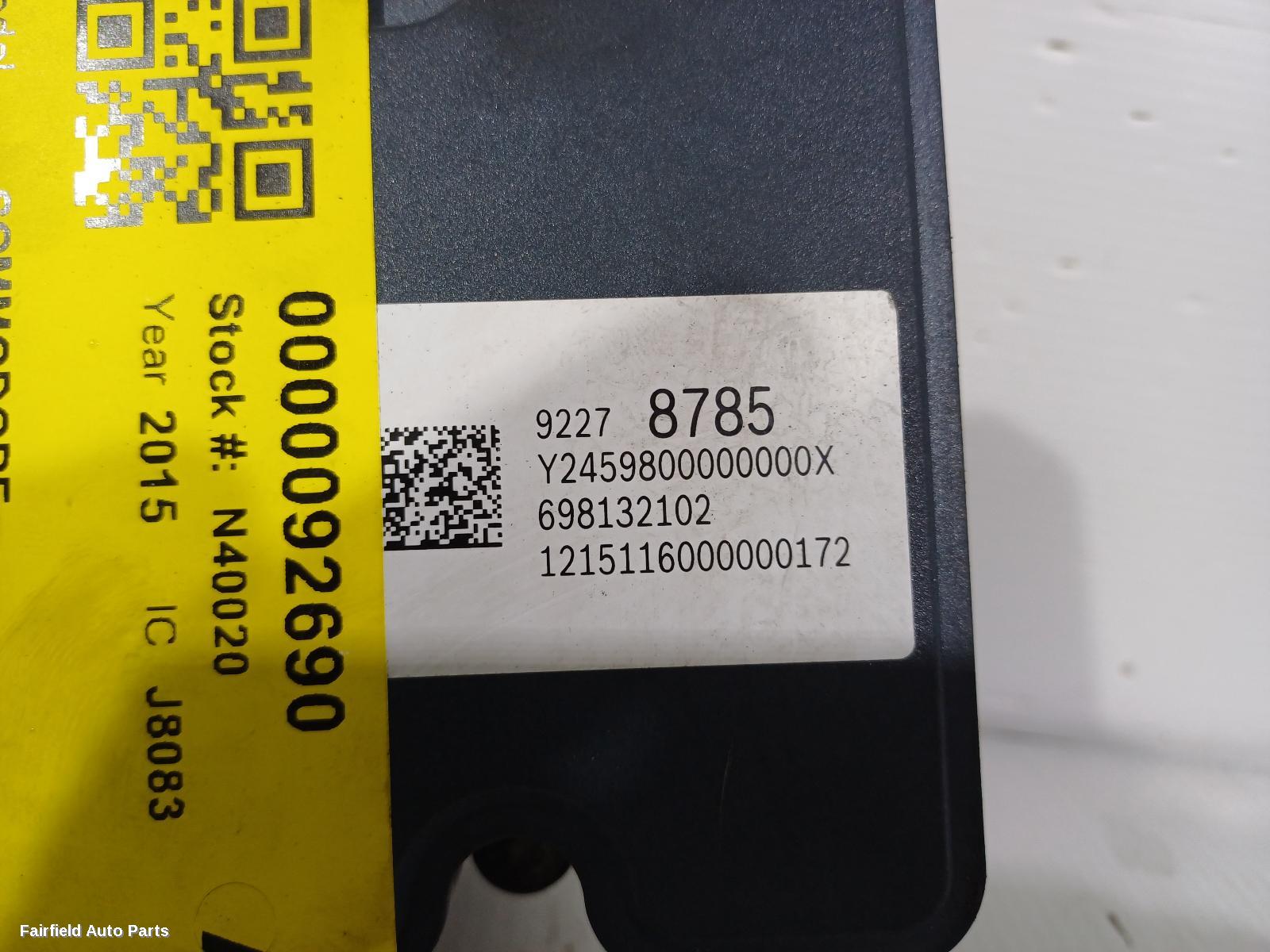 2013-2017 Holden Commodore Abs Pump Modulator