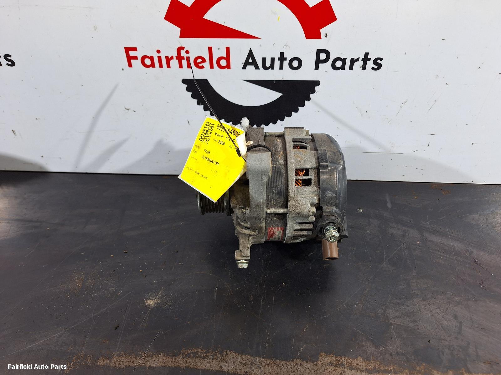 2020-2025 Toyota Hilux Alternator