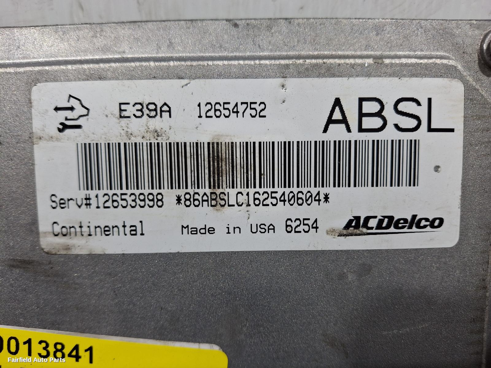 2013-2017 Holden Commodore Ecu