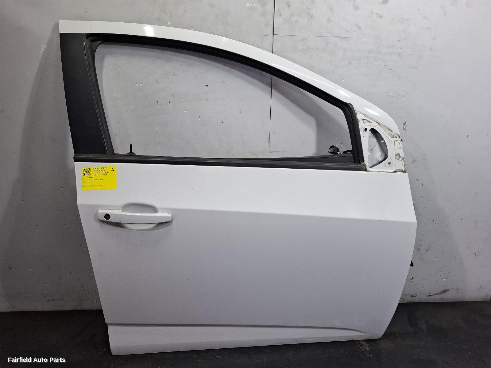 2011-2018 Holden Barina Right Front Door