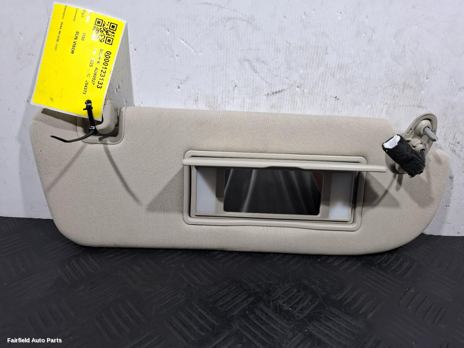 2017-2025 Ldv D90 Sunvisor