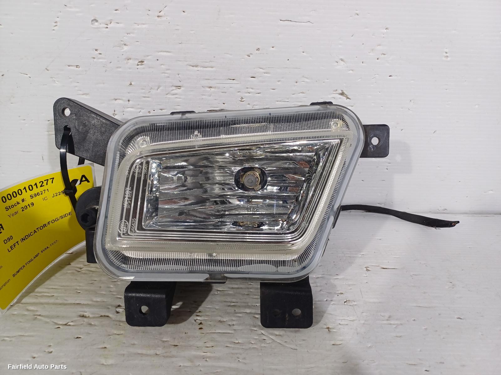 2017-2024 Ldv D90 Left Indicator Fog Side