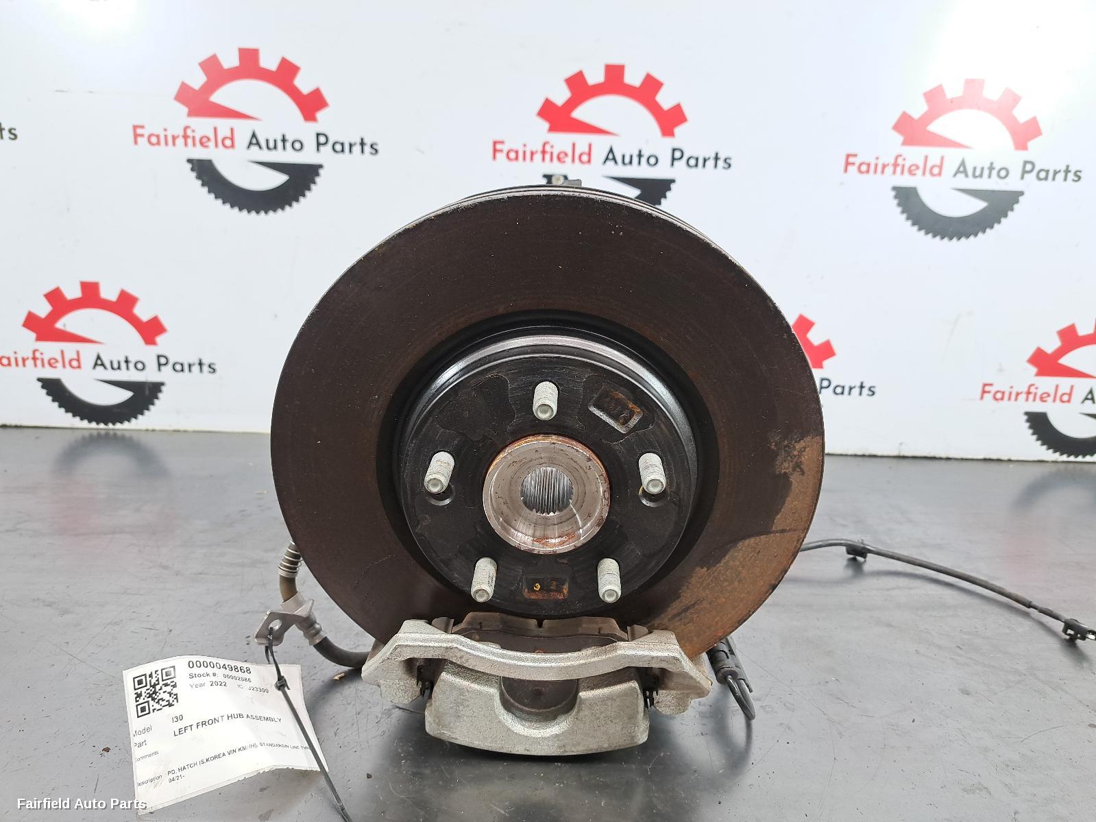 2021-2023 Hyundai I30 Left Front Hub Assembly