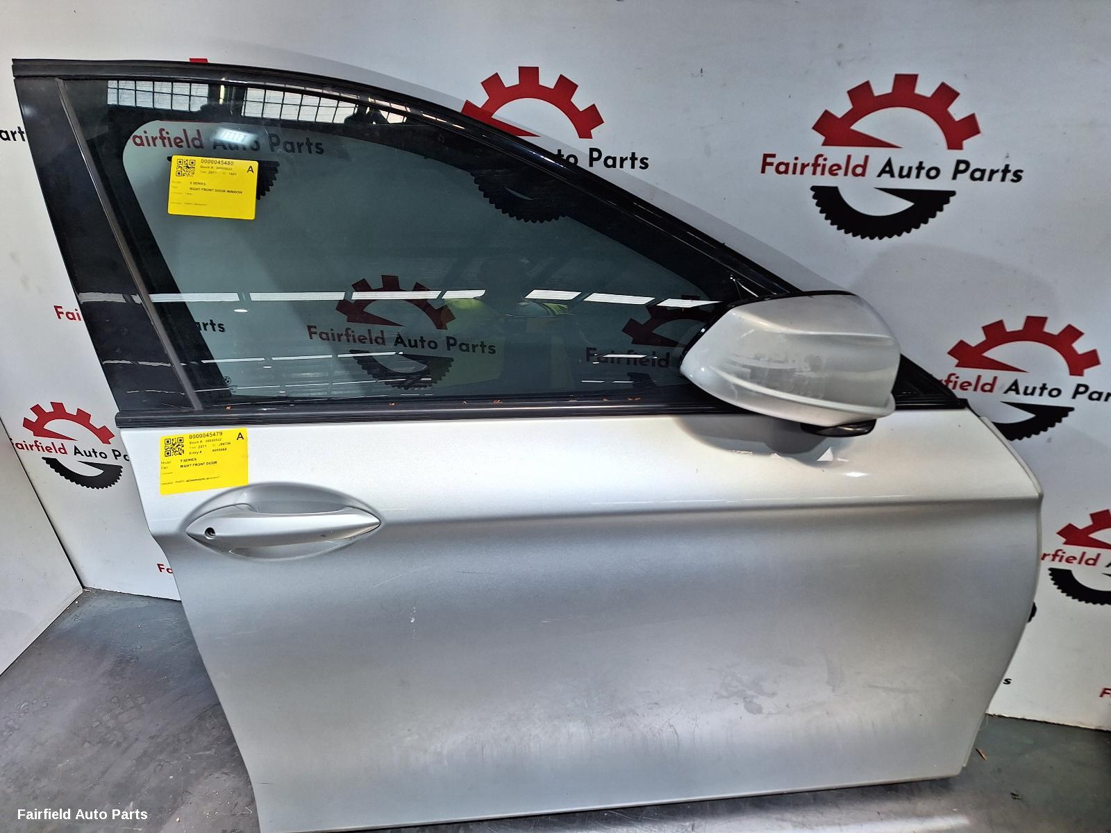 2010-2017 Bmw 5 Series Right Front Door