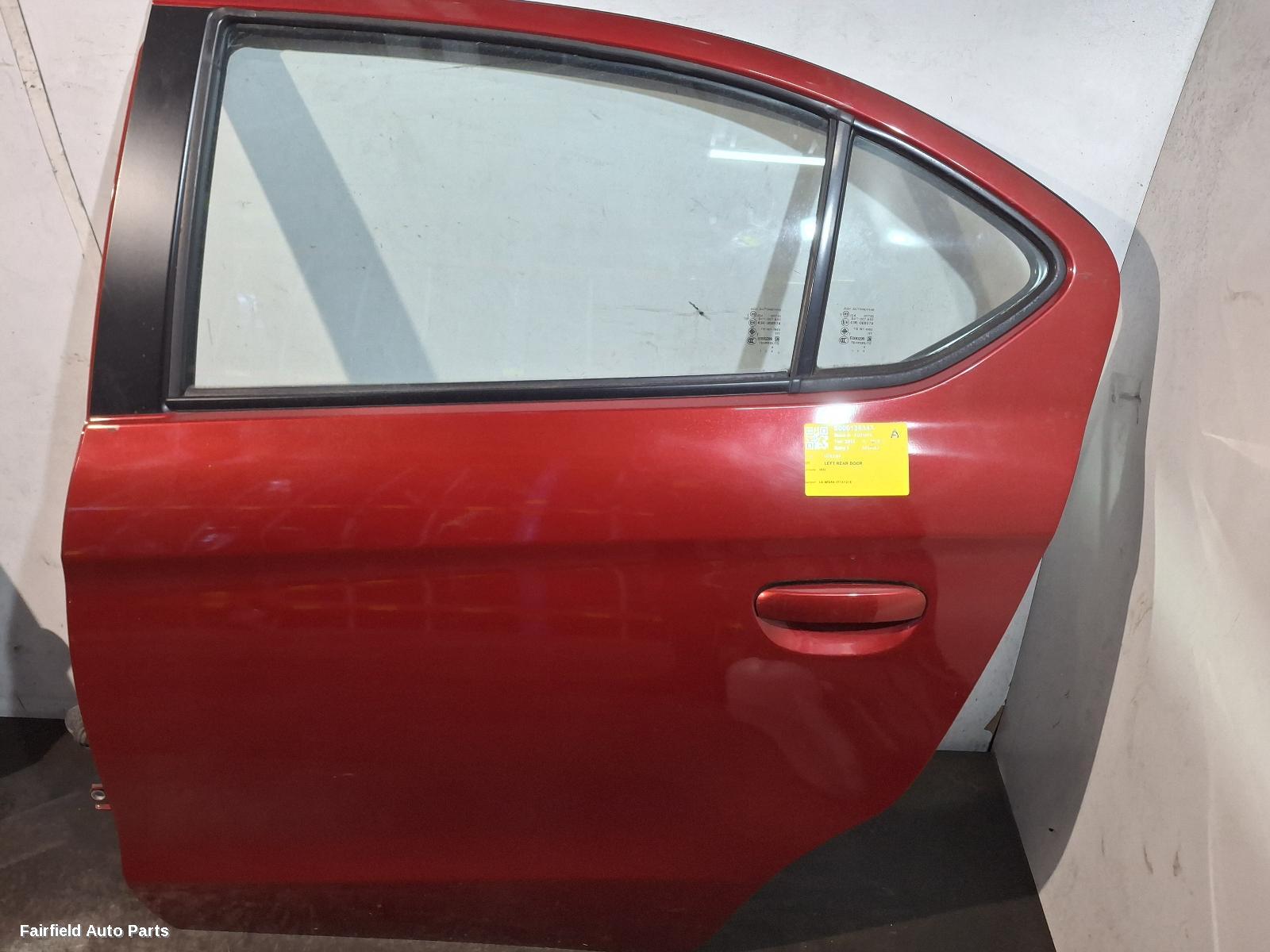 2014-2016 Mitsubishi Mirage Left Rear Door Sliding