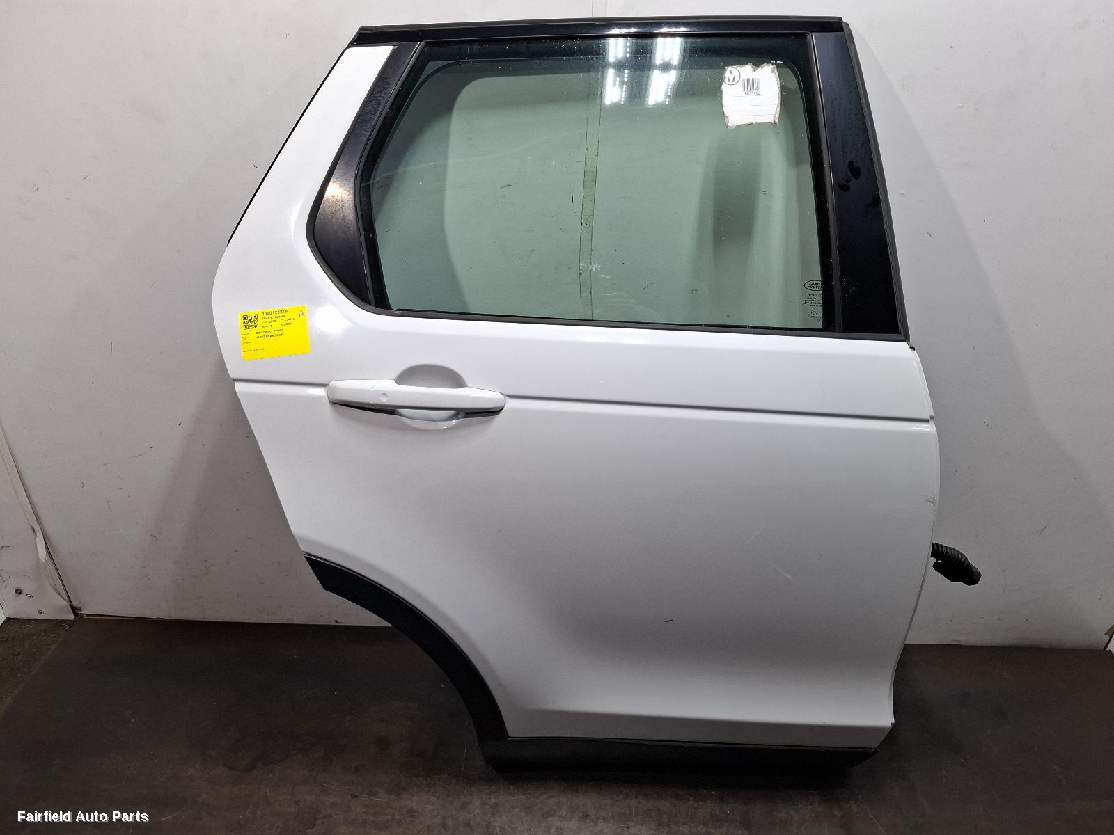 2015-2025 Land Rover Discovery Sport Right Rear Door Sliding