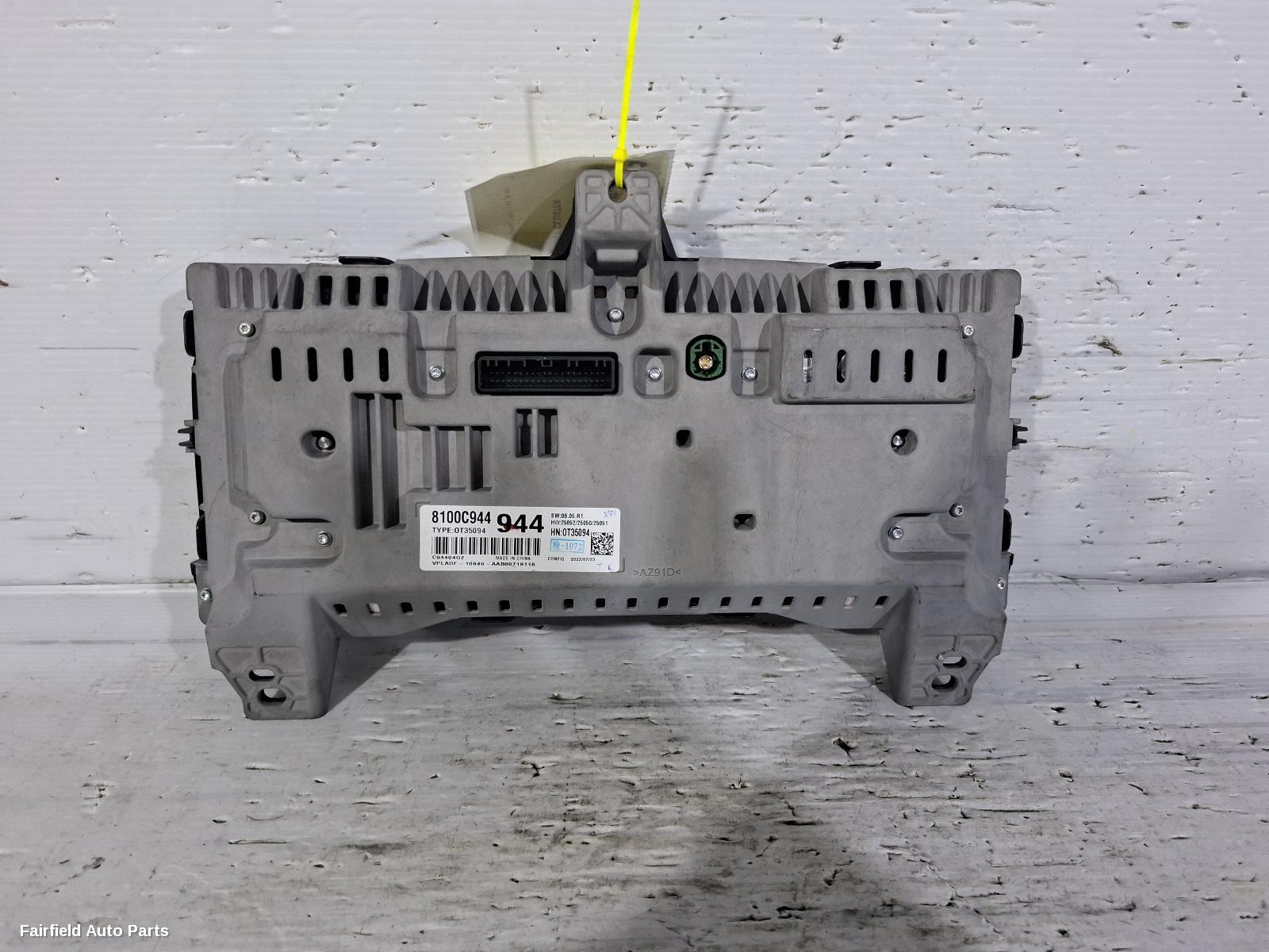 2021-2026 Mitsubishi Outlander Instrument Cluster