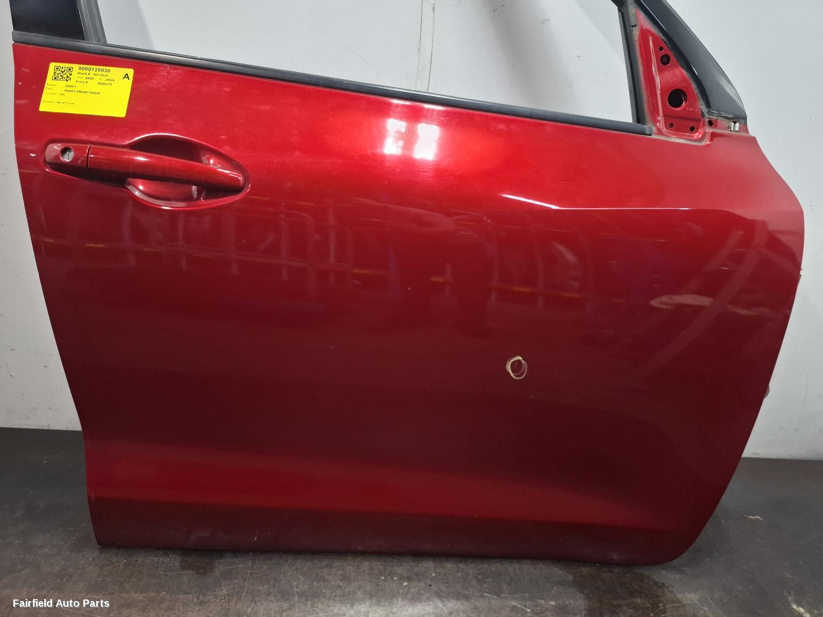 2017-2025 Suzuki Swift Right Front Door