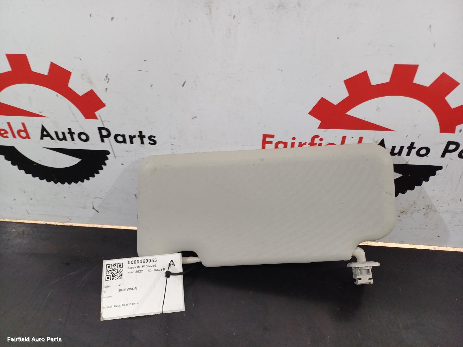 2014-2026 Mazda 2 Sunvisor