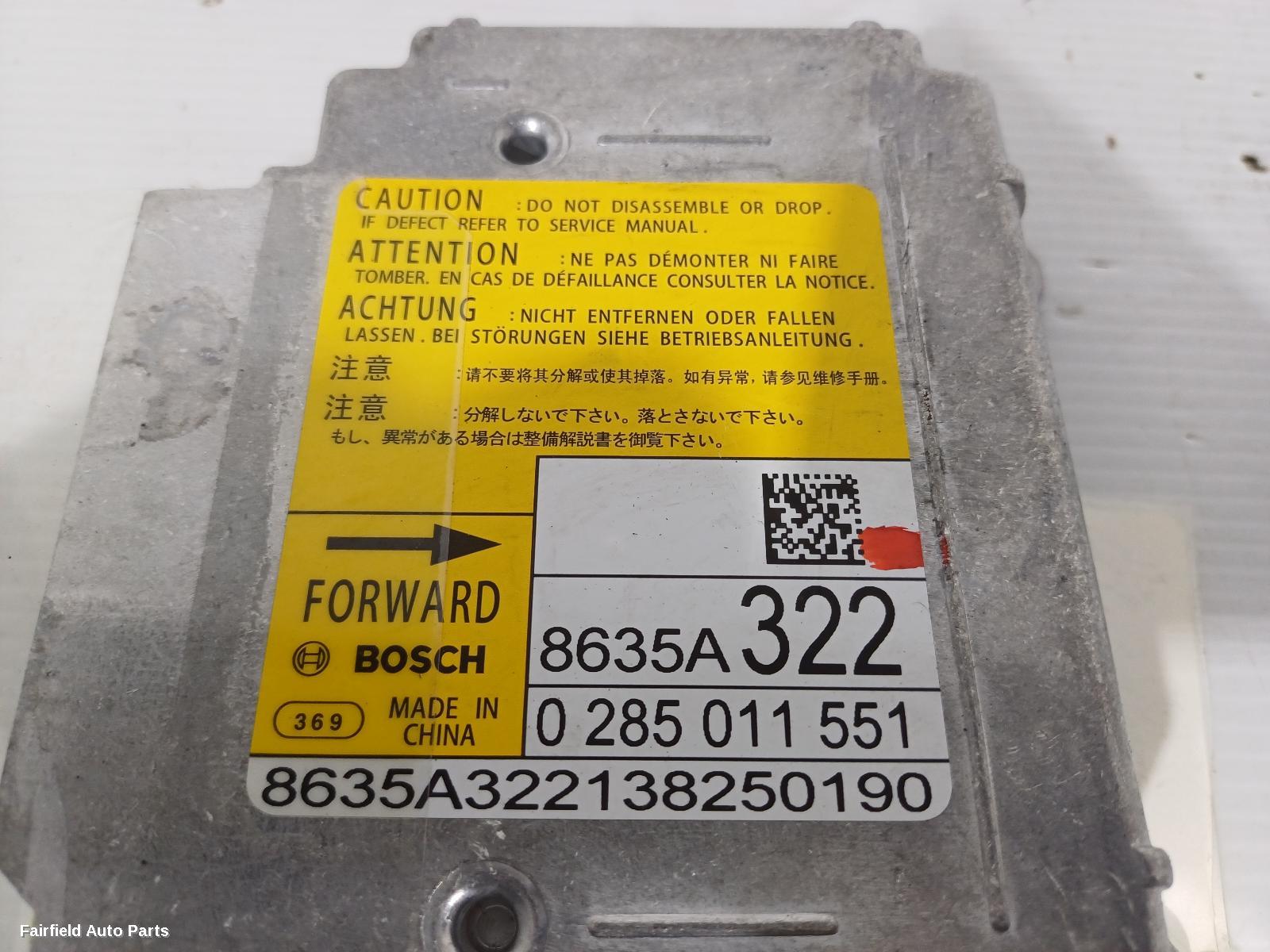 2012-2017 Peugeot 4008 Airbag Module Sensor