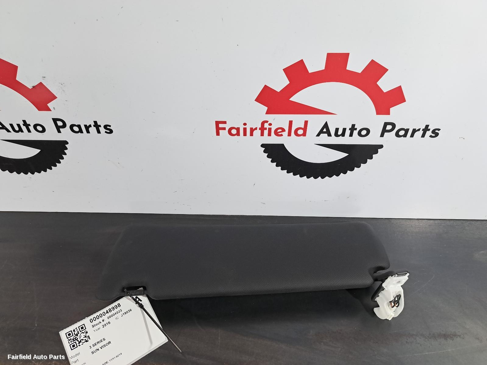 2011-2019 Bmw 3 Series Sunvisor