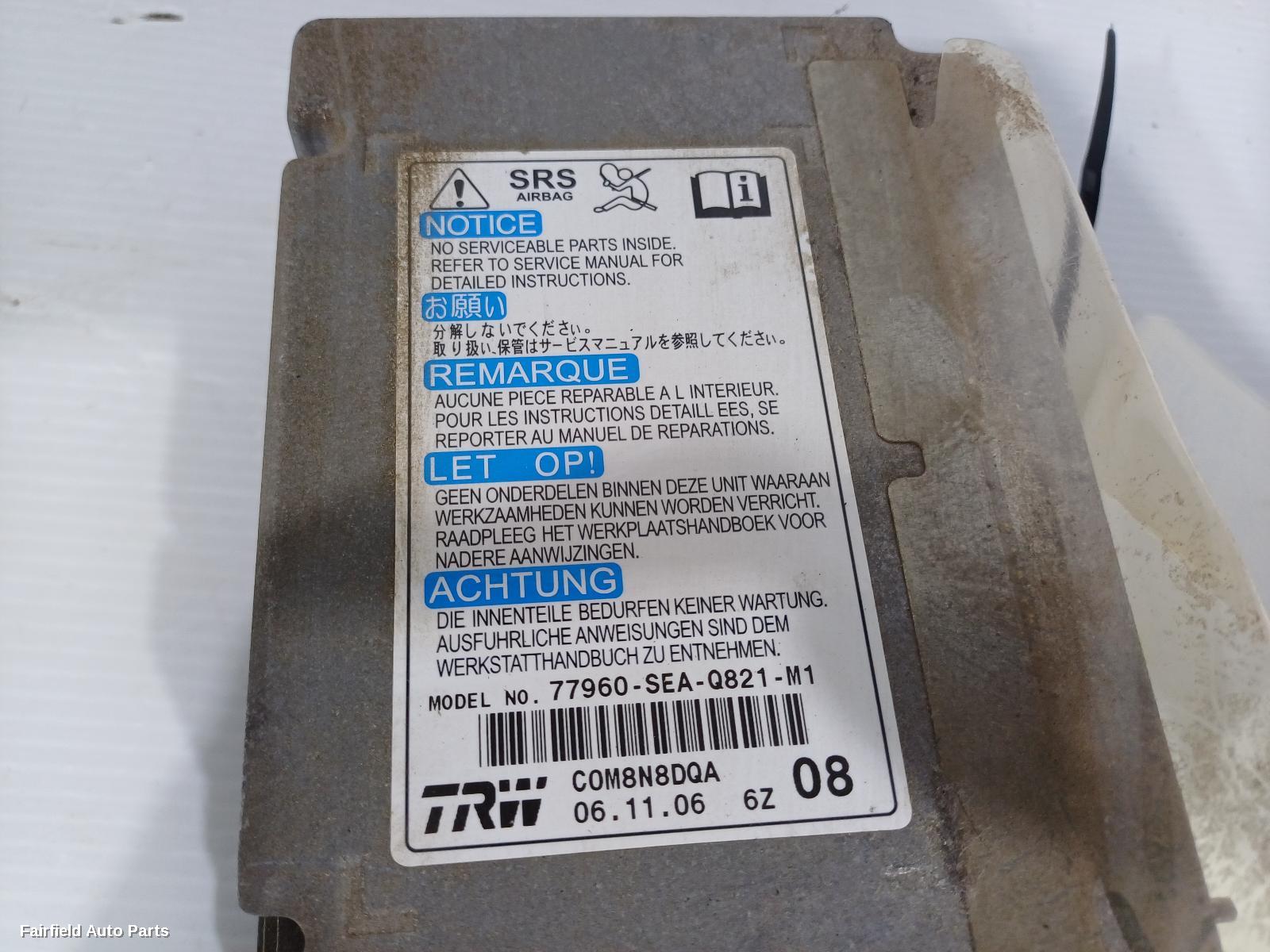 2003-2008 Honda Accord Airbag Module Sensor