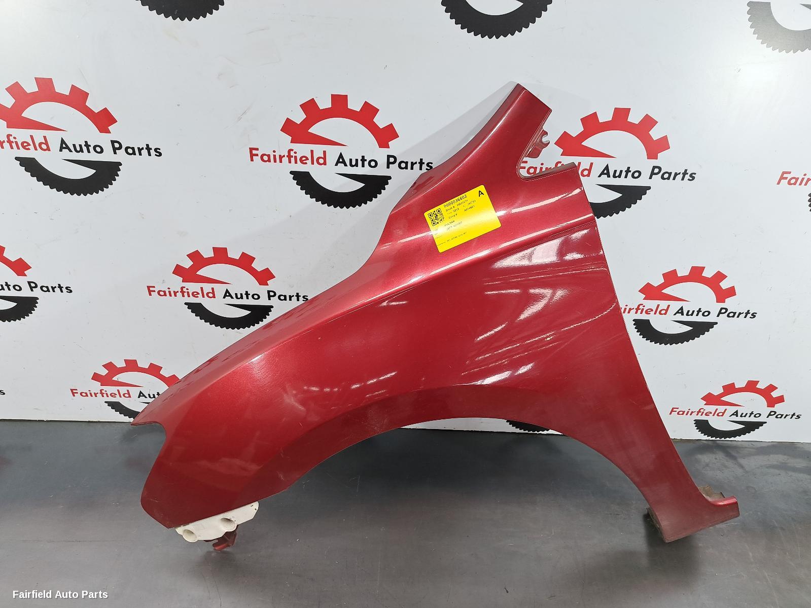 2012-2017 Nissan Pulsar Left Guard