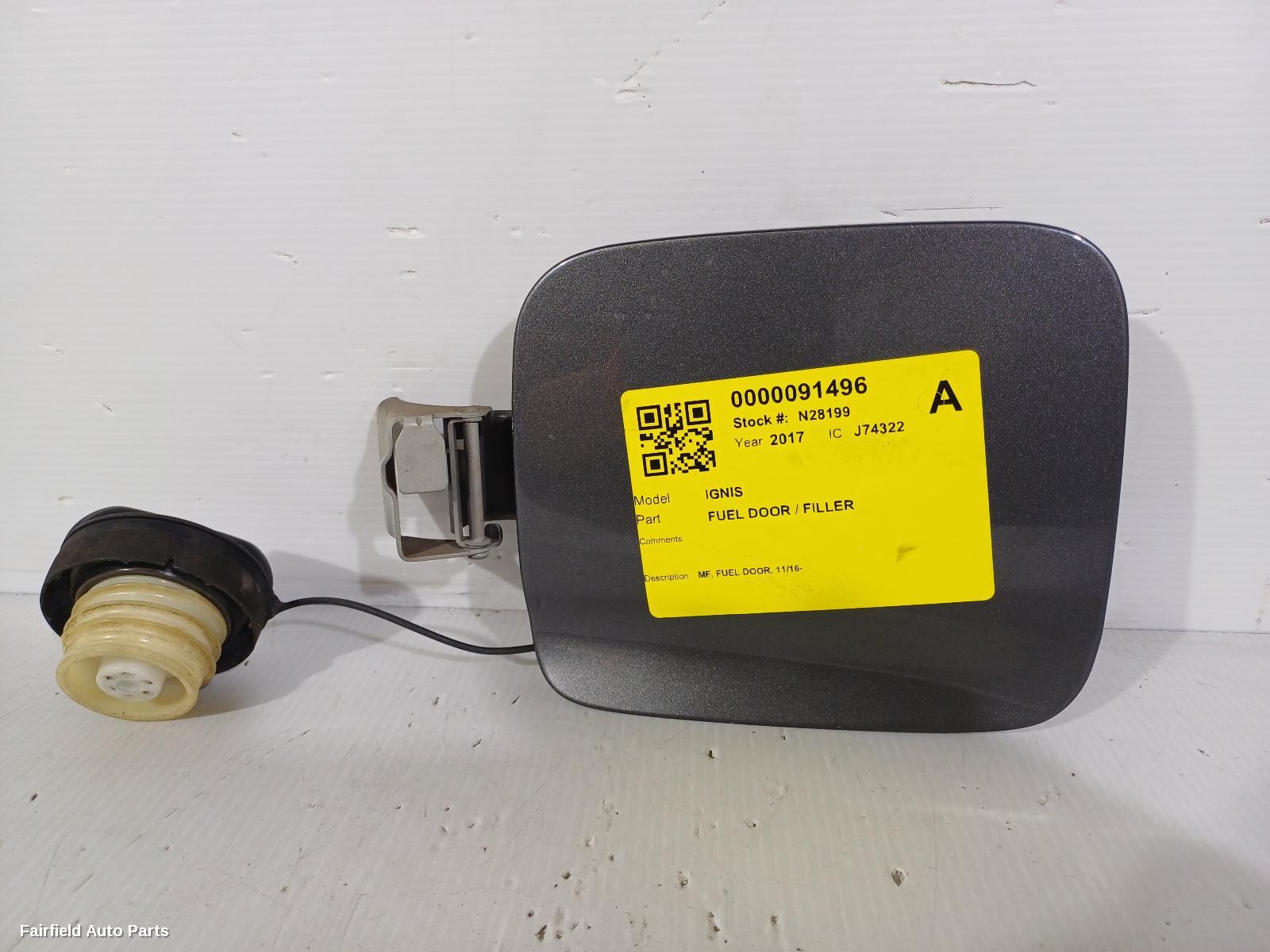 2016-2025 Suzuki Ignis Fuel Door   Filler
