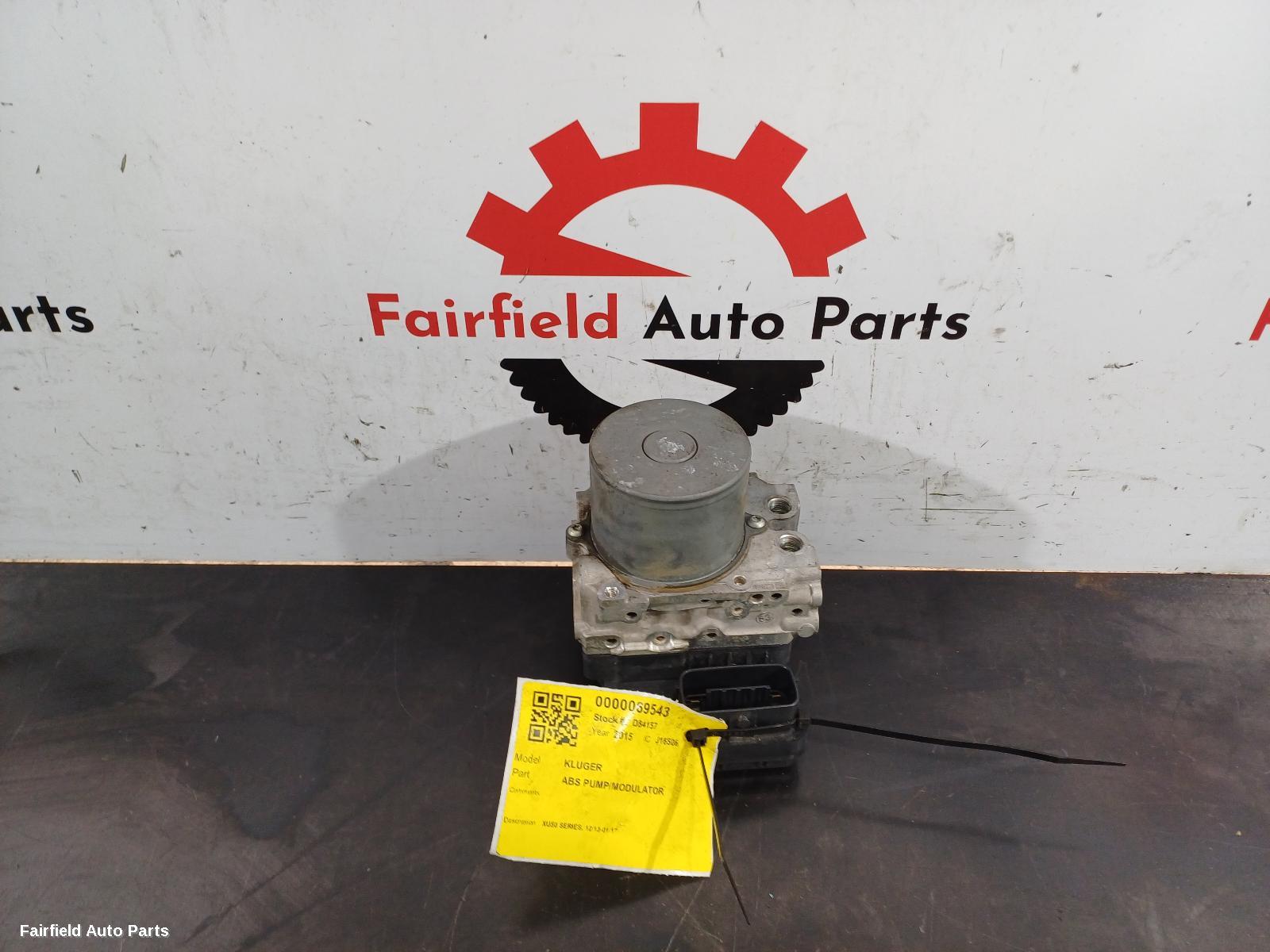2013-2017 Toyota Kluger Abs Pump Modulator