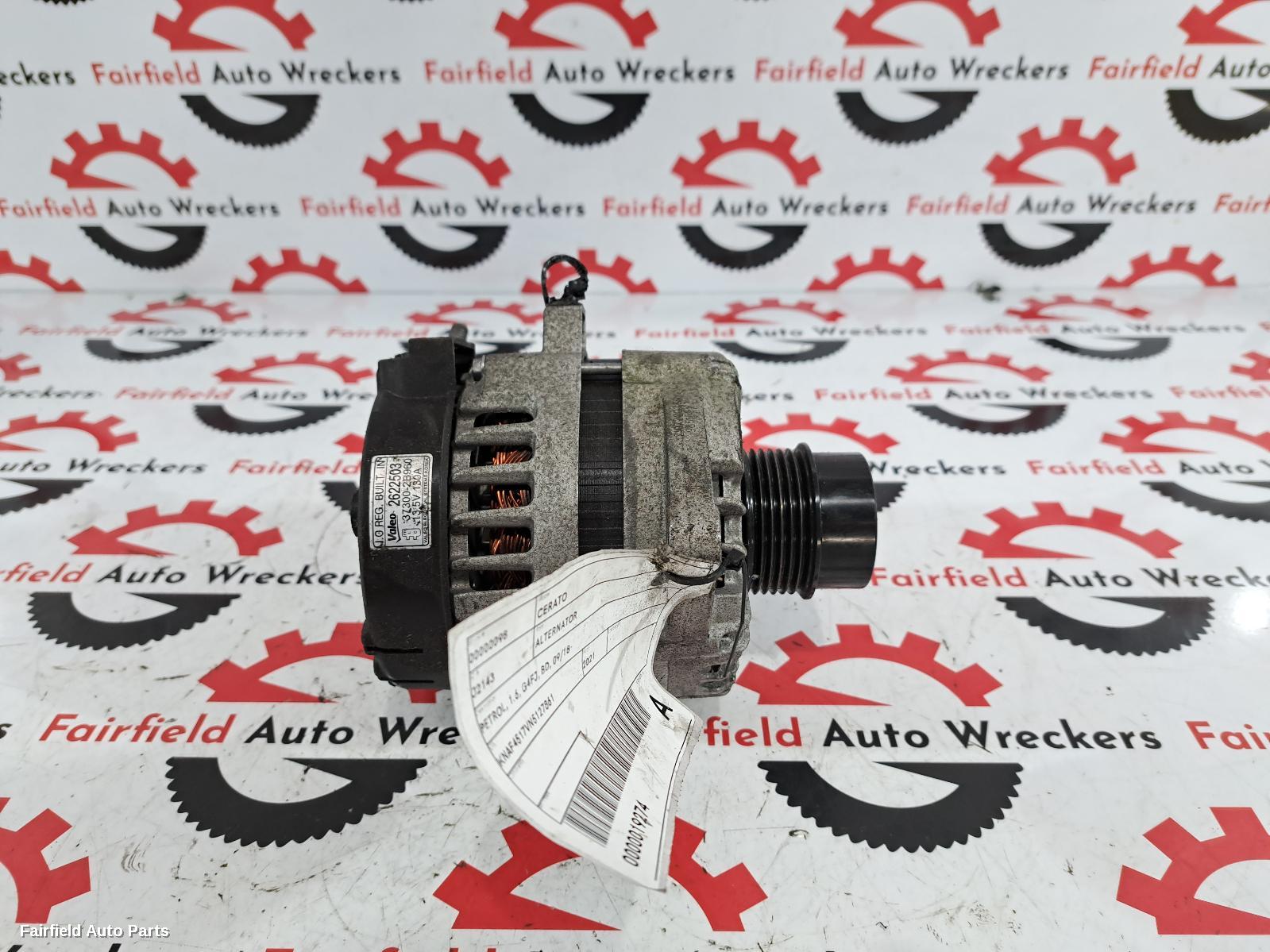 2018-2024 Kia Cerato Alternator