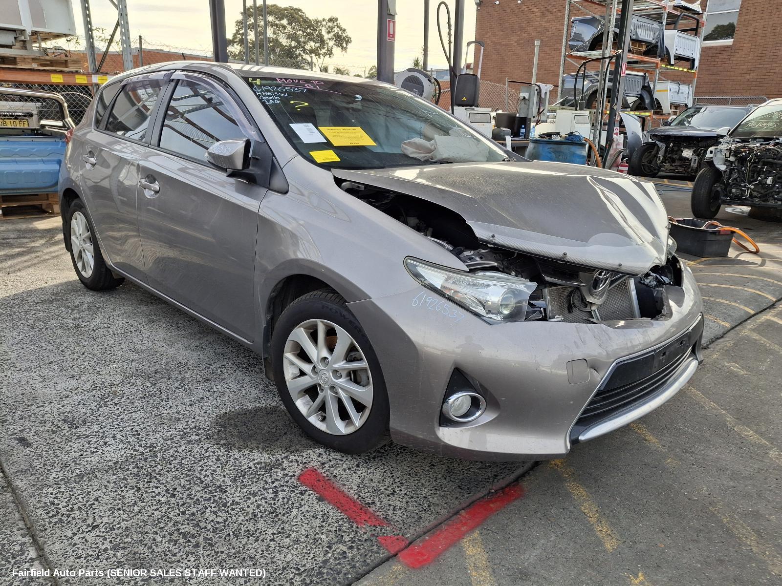 2012-2015 Toyota Corolla Bootlid Tailgate