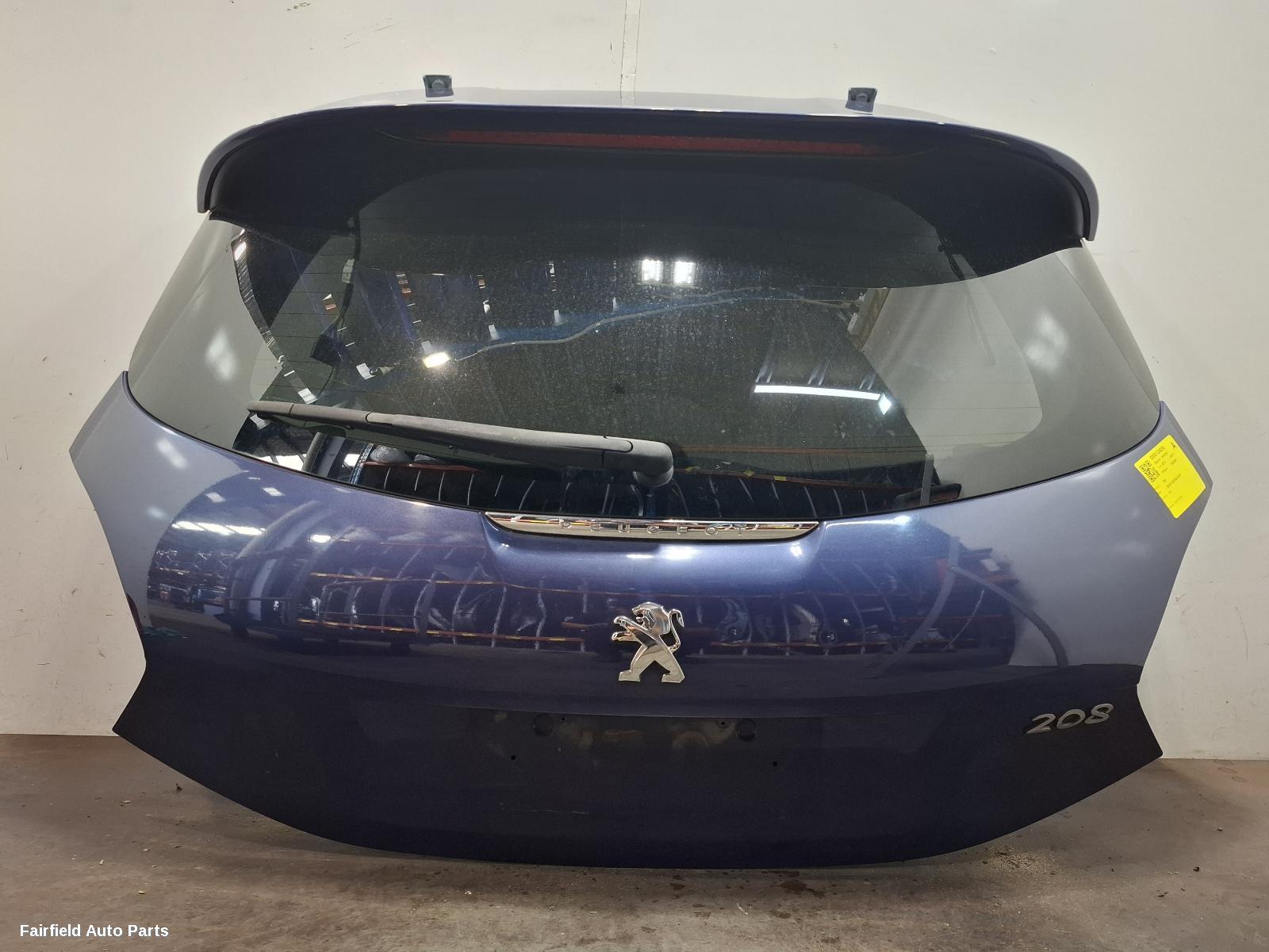2012-2018 Peugeot 208 Bootlid Tailgate