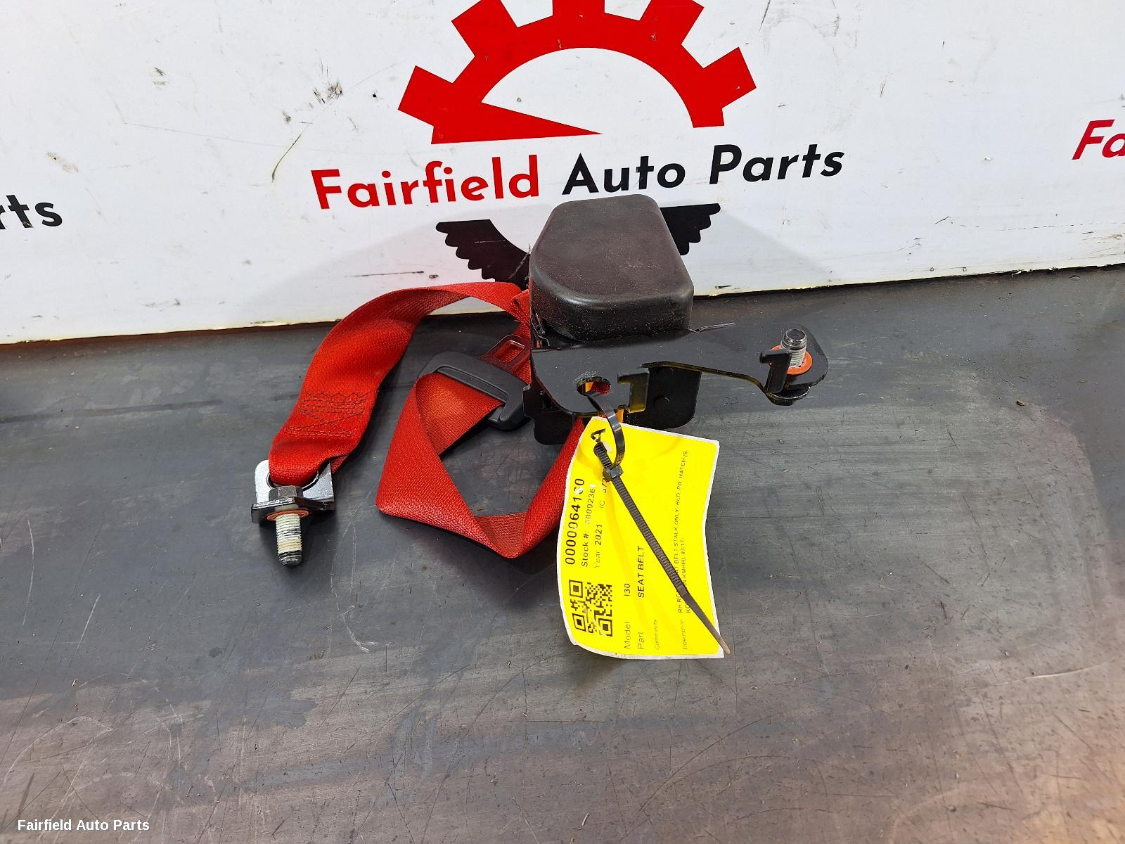 2017-2023 Hyundai I30 Seatbelt Stalk