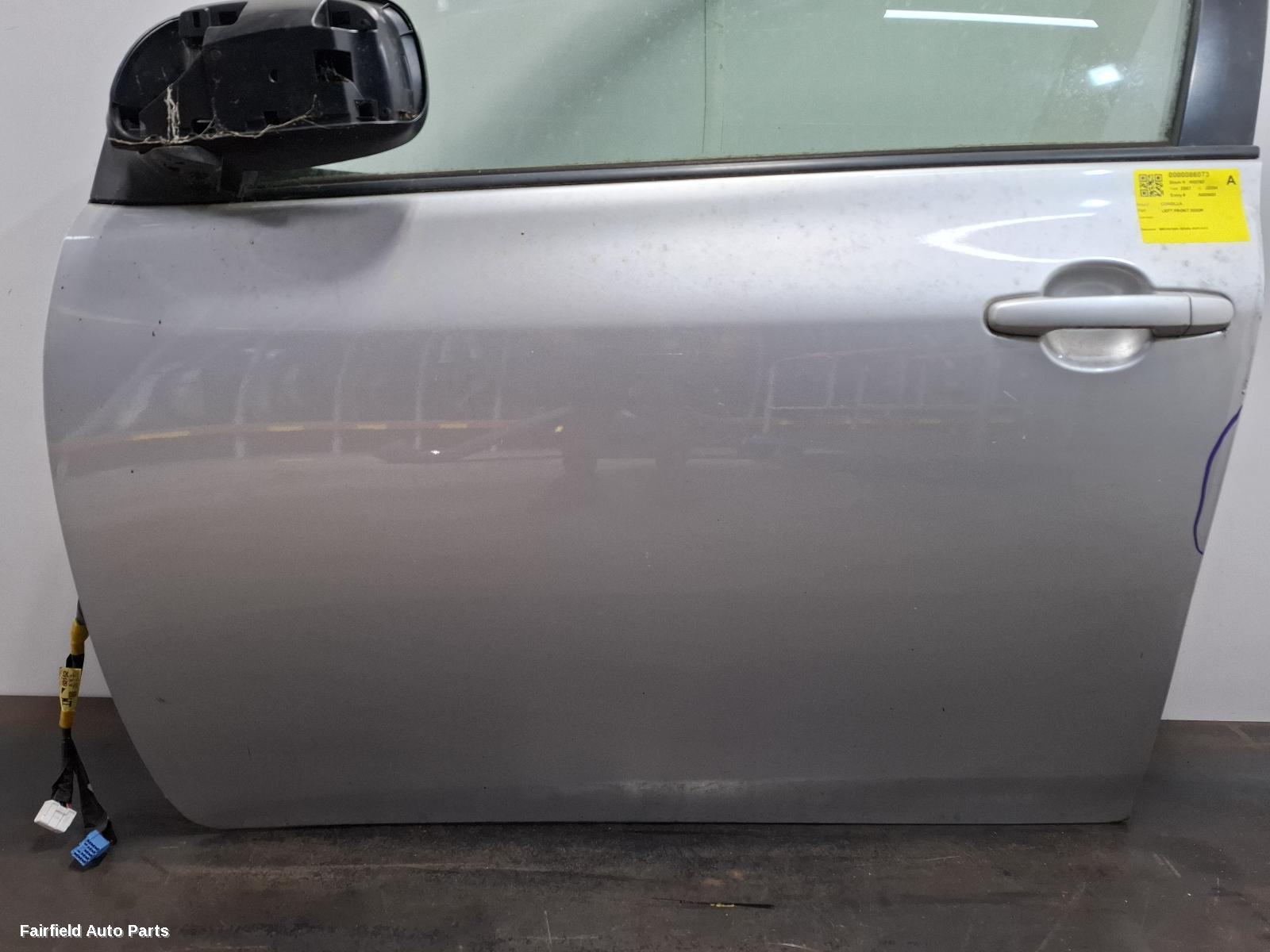 2007-2013 Toyota Corolla Left Front Door