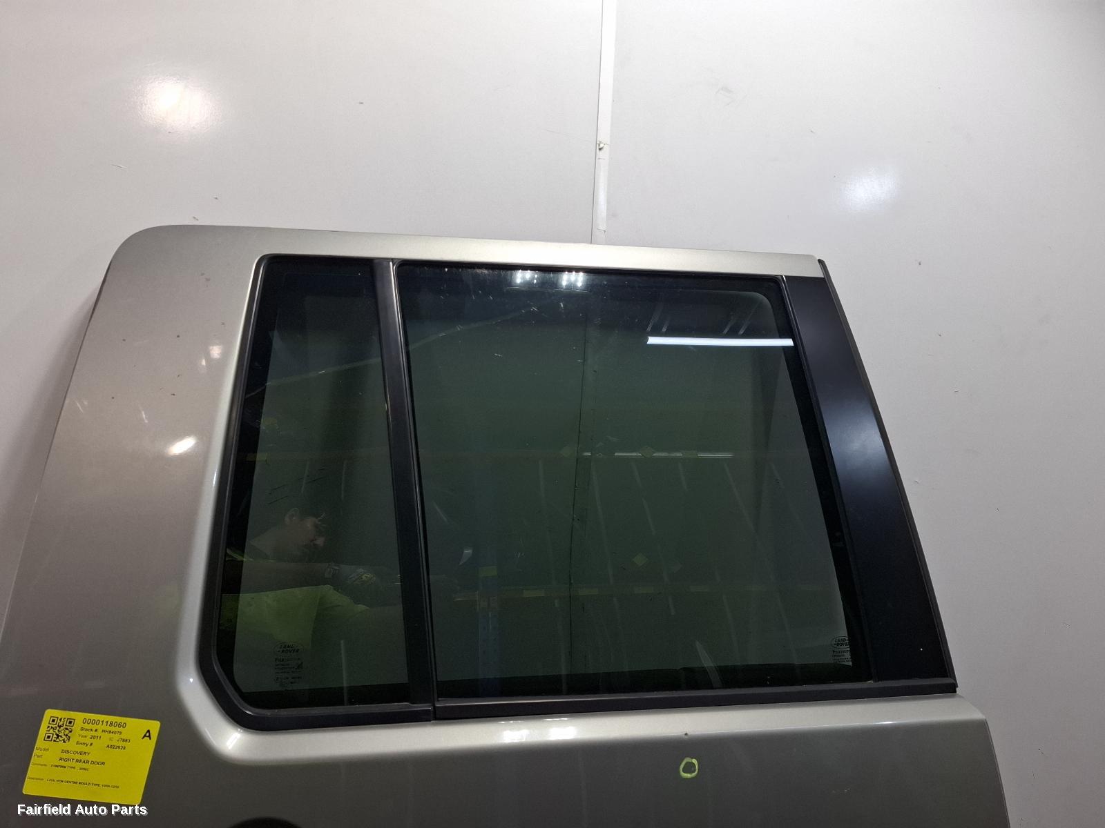 2009-2016 Land Rover Discovery Right Rear Door Sliding
