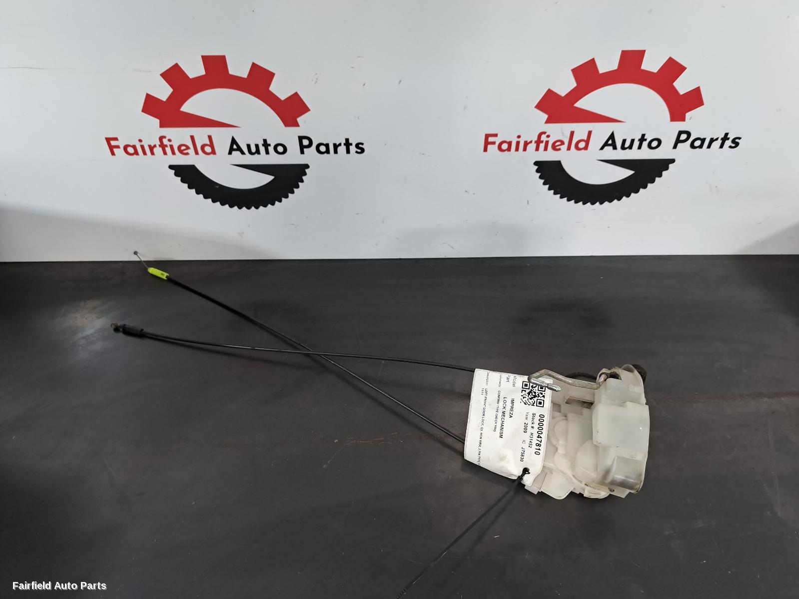 2007-2011 Subaru Impreza Door Boot Gate Lock