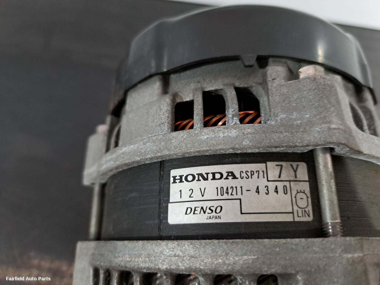 2016-2021 Honda Civic Alternator