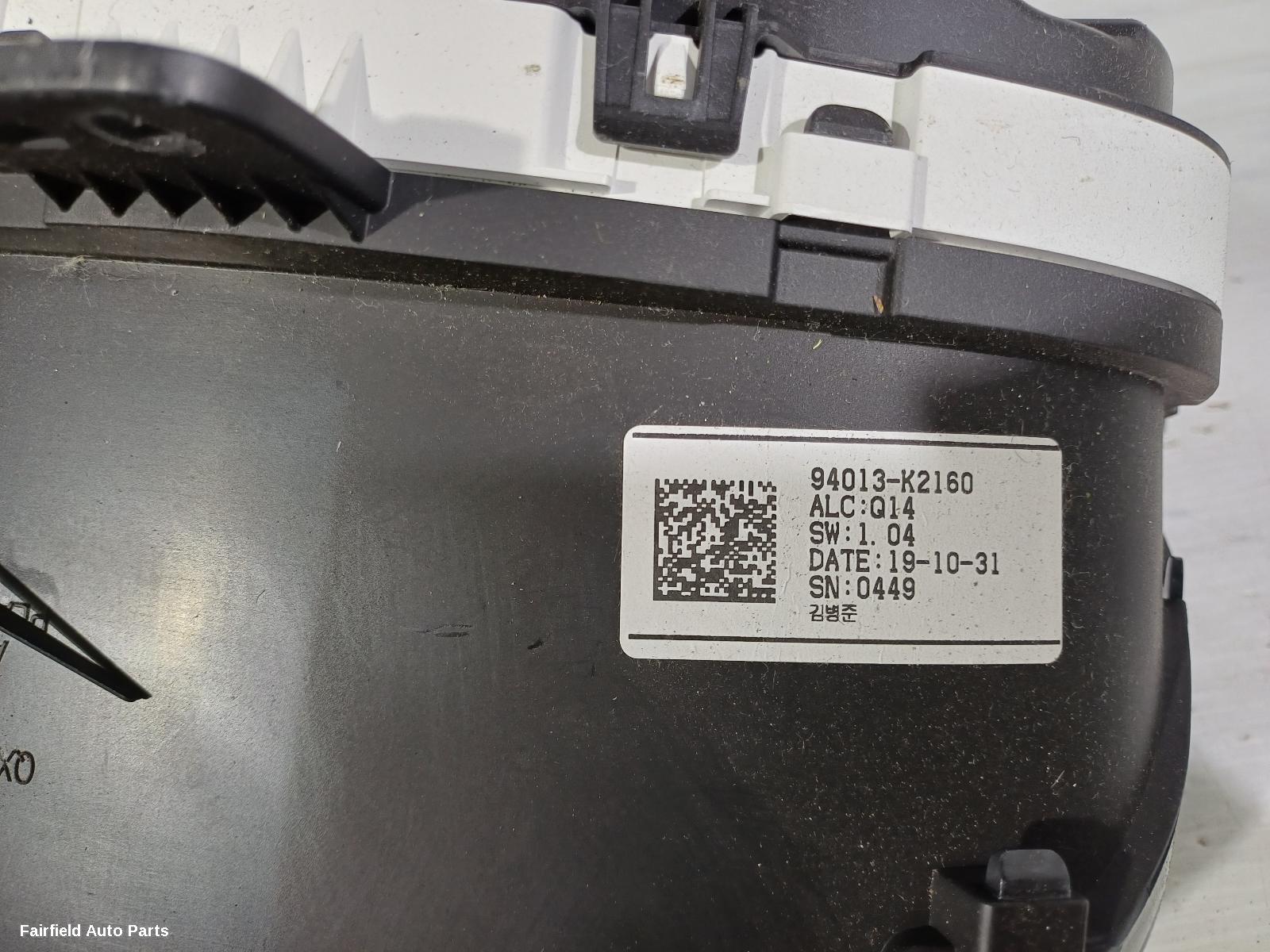 2019-2025 Hyundai Venue Instrument Cluster