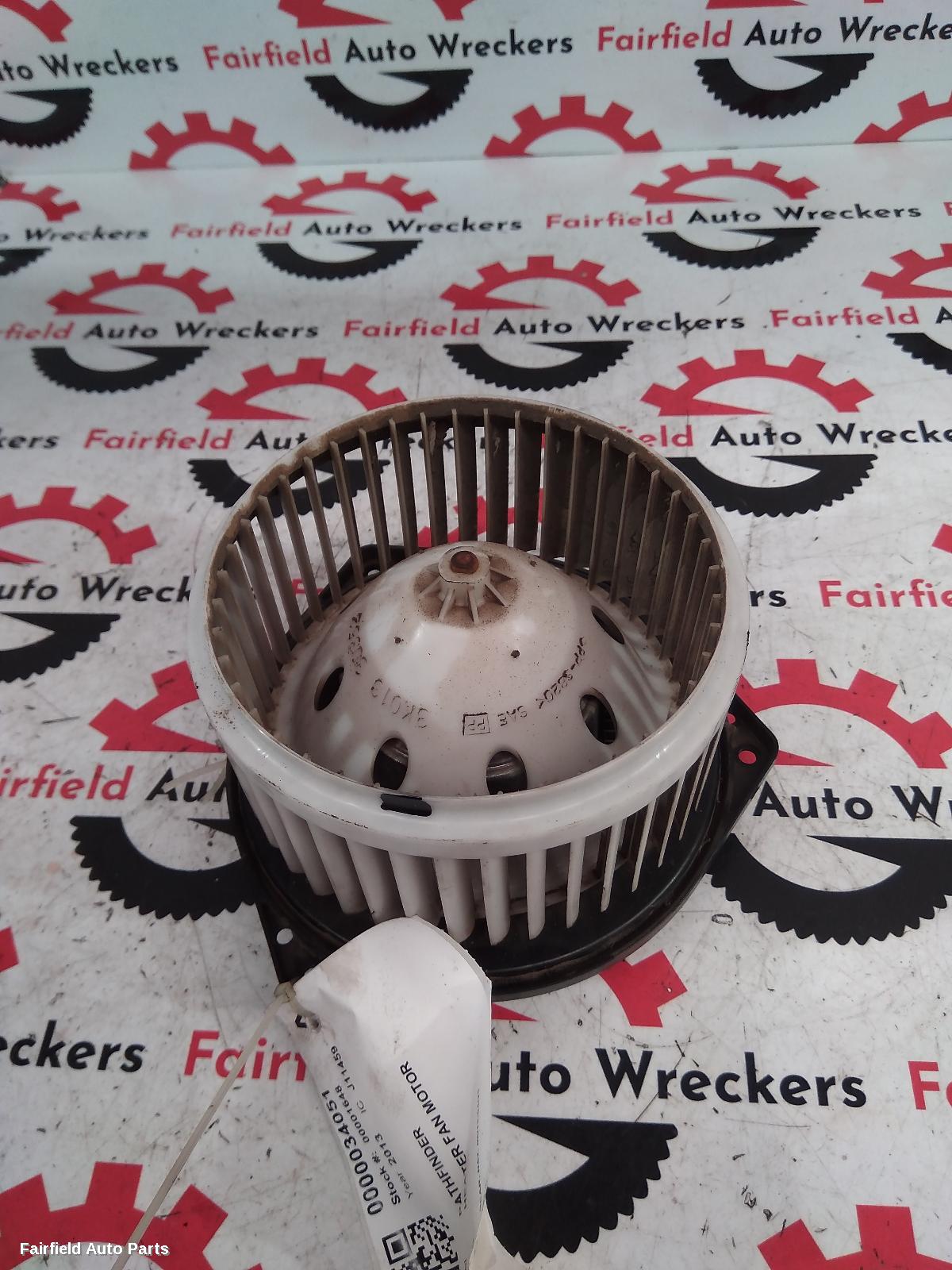 2013-2021 Nissan Pathfinder Heater Fan Motor