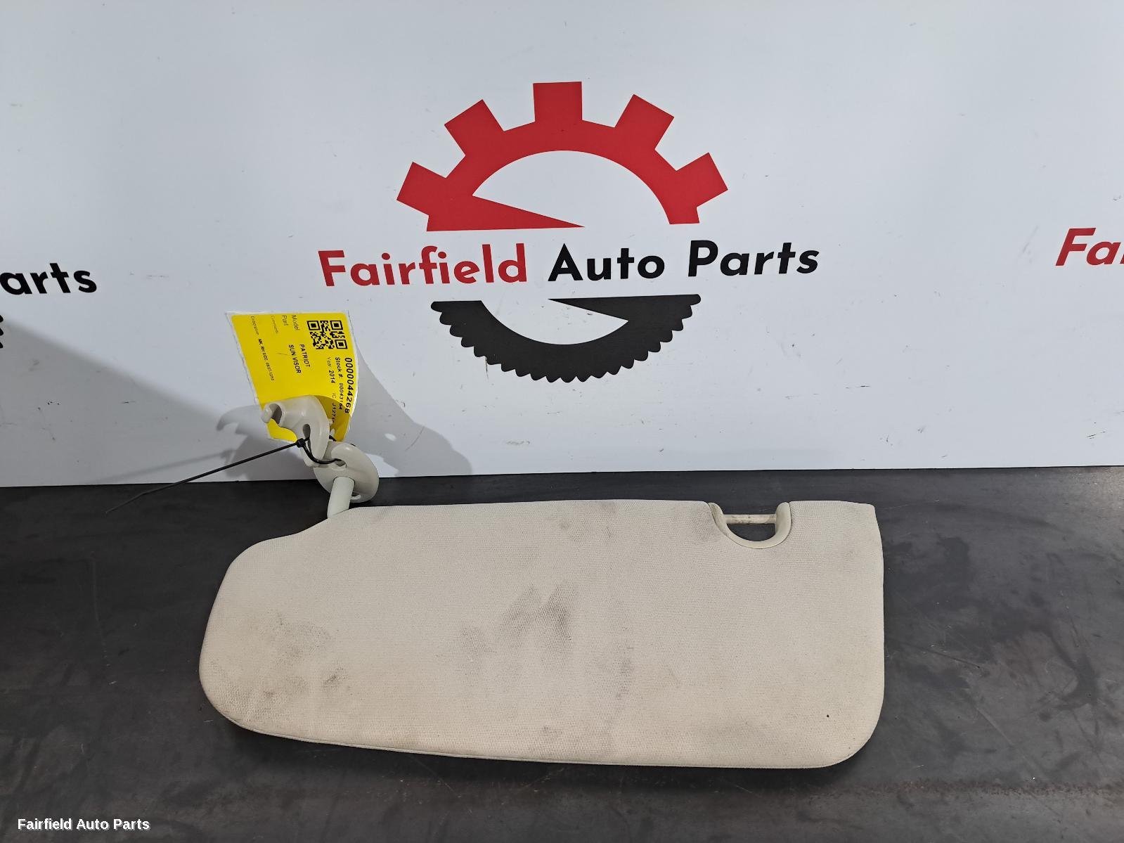 2007-2016 Jeep Patriot Sunvisor