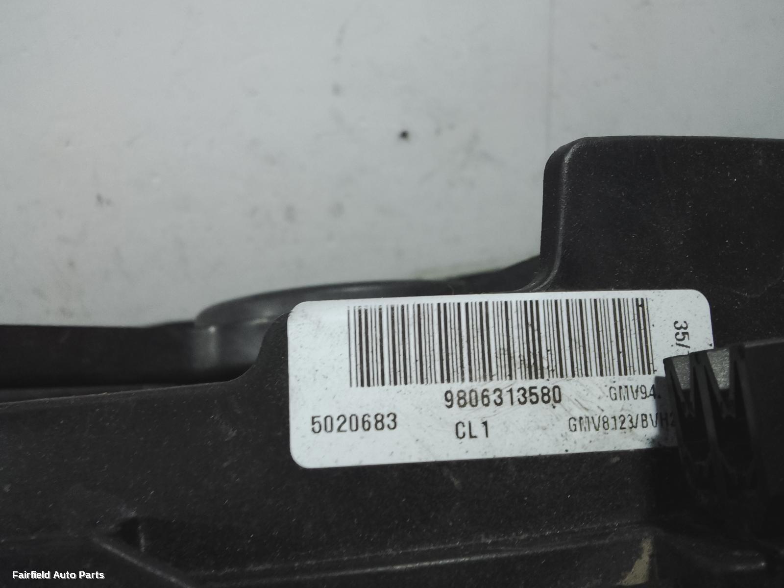 2016-2020 Peugeot 3008 Fan