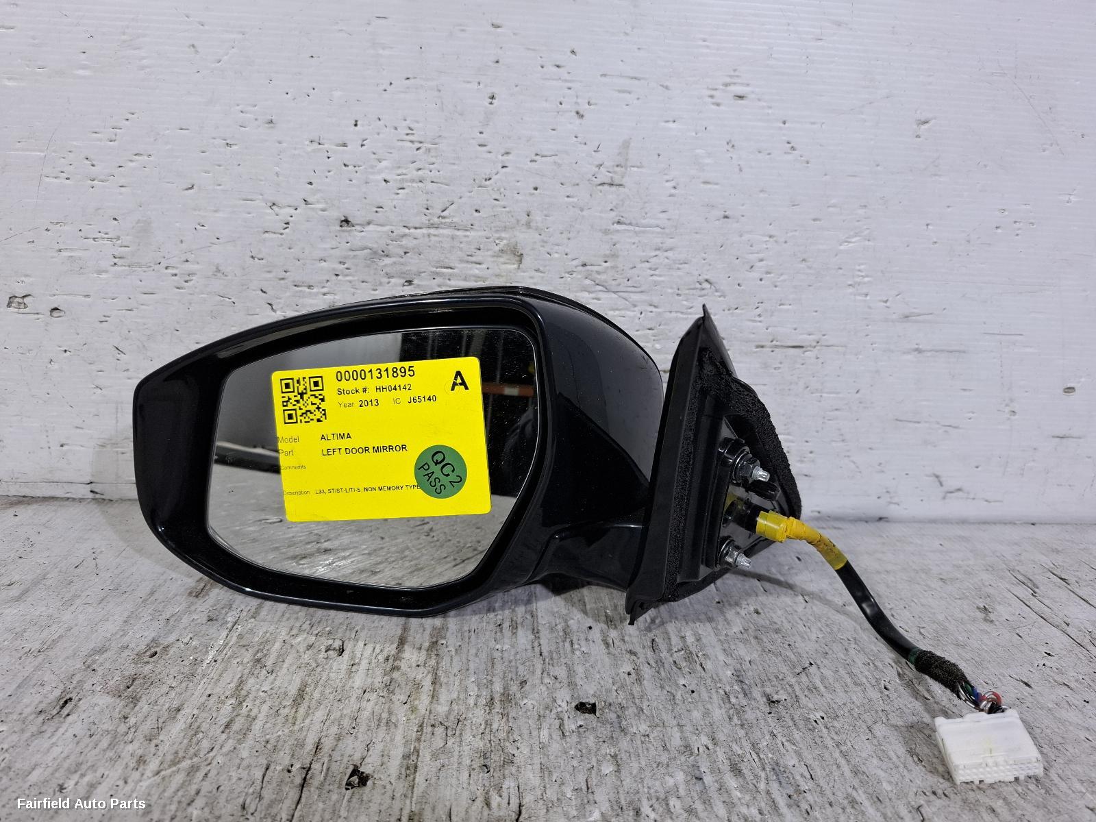 2013-2017 Nissan Altima Left Door Mirror