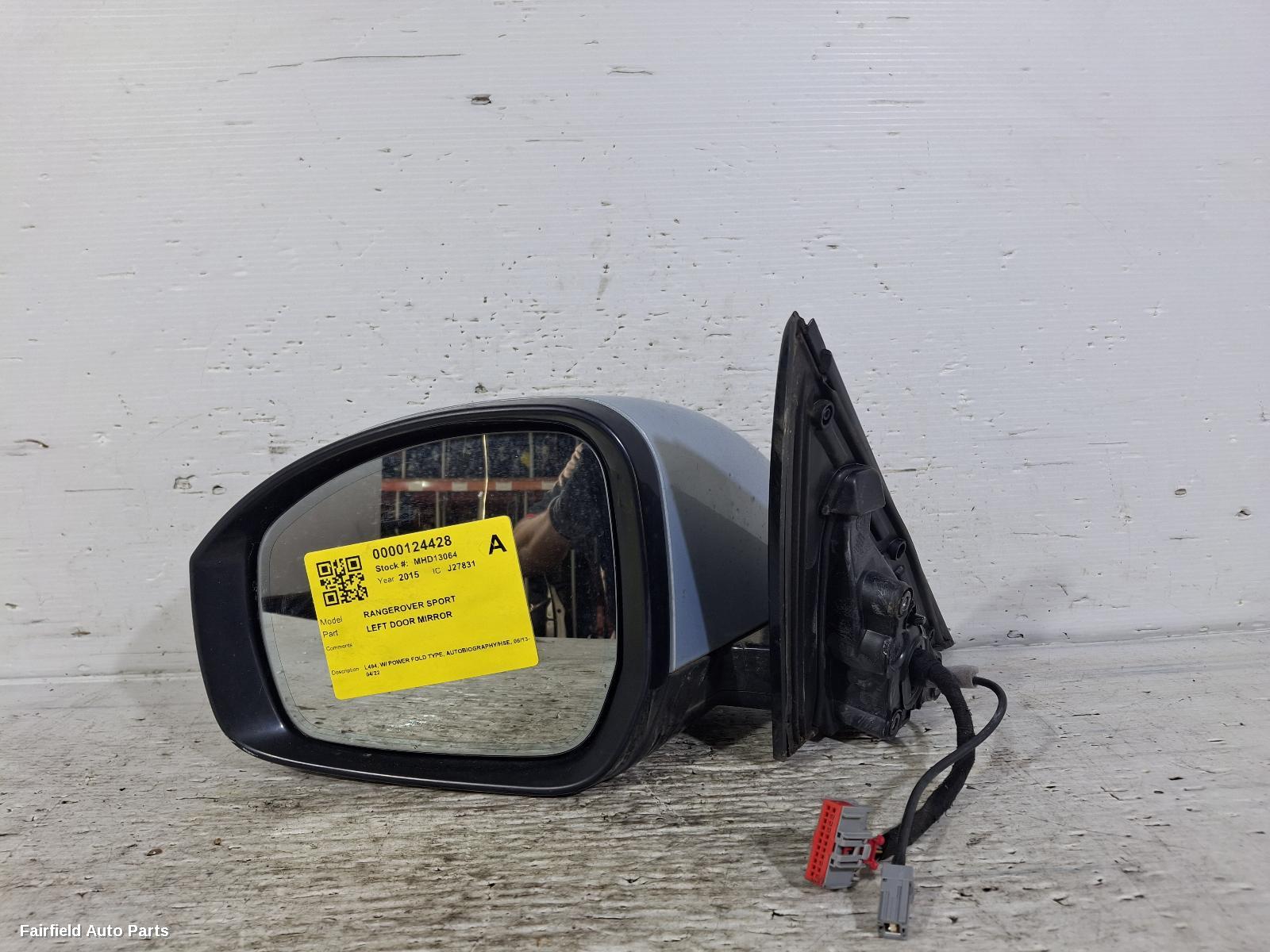 2013-2022 Land Rover Rangerover Sport Left Door Mirror