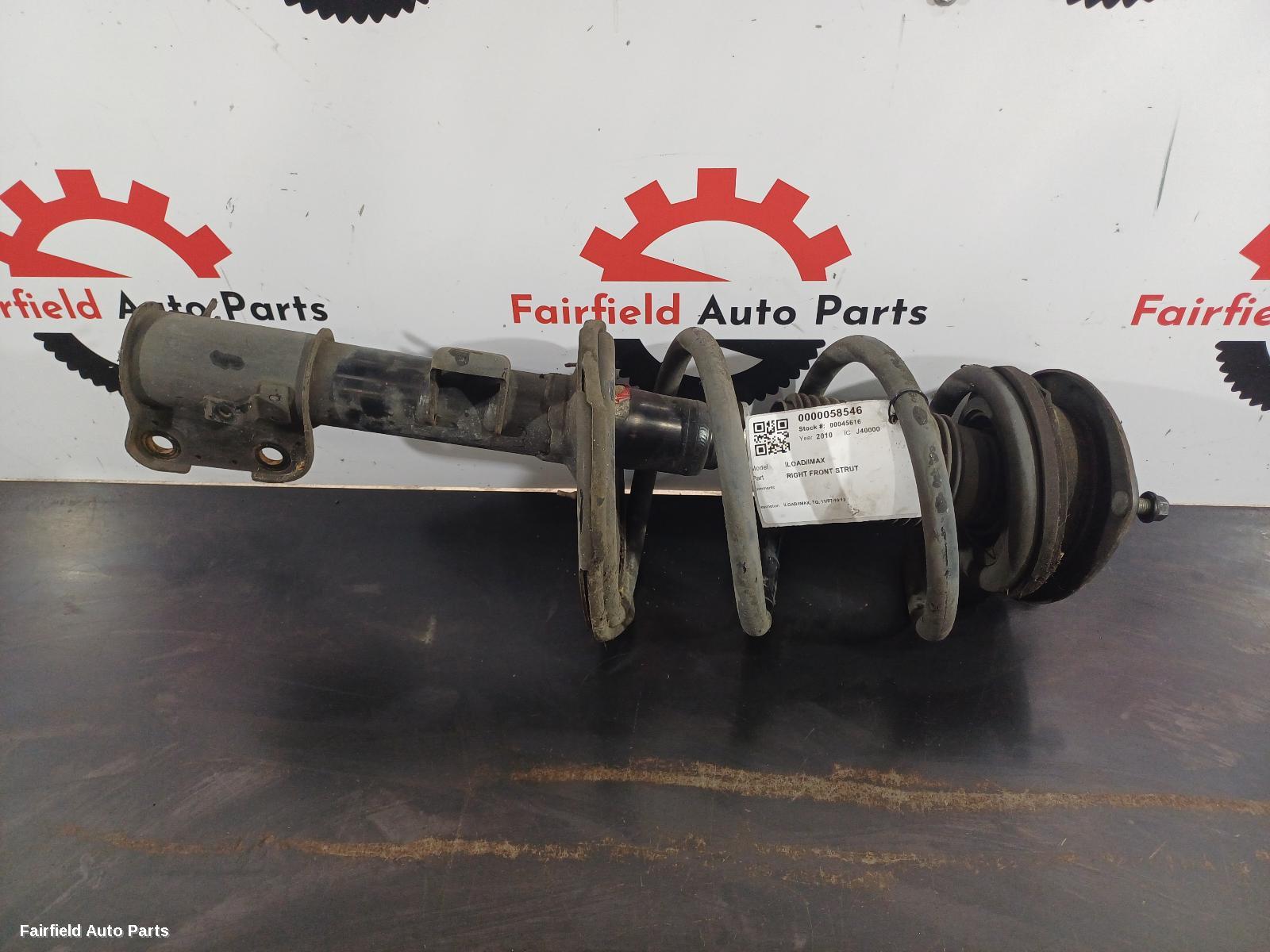 2007-2013 Hyundai Iload/imax Right Front Strut