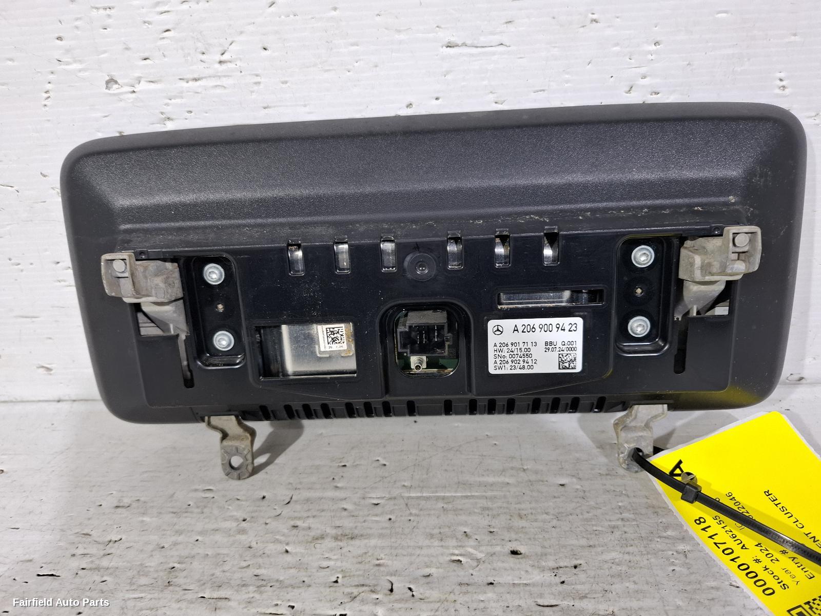 2022-2026 Mercedes Glc Class Instrument Cluster