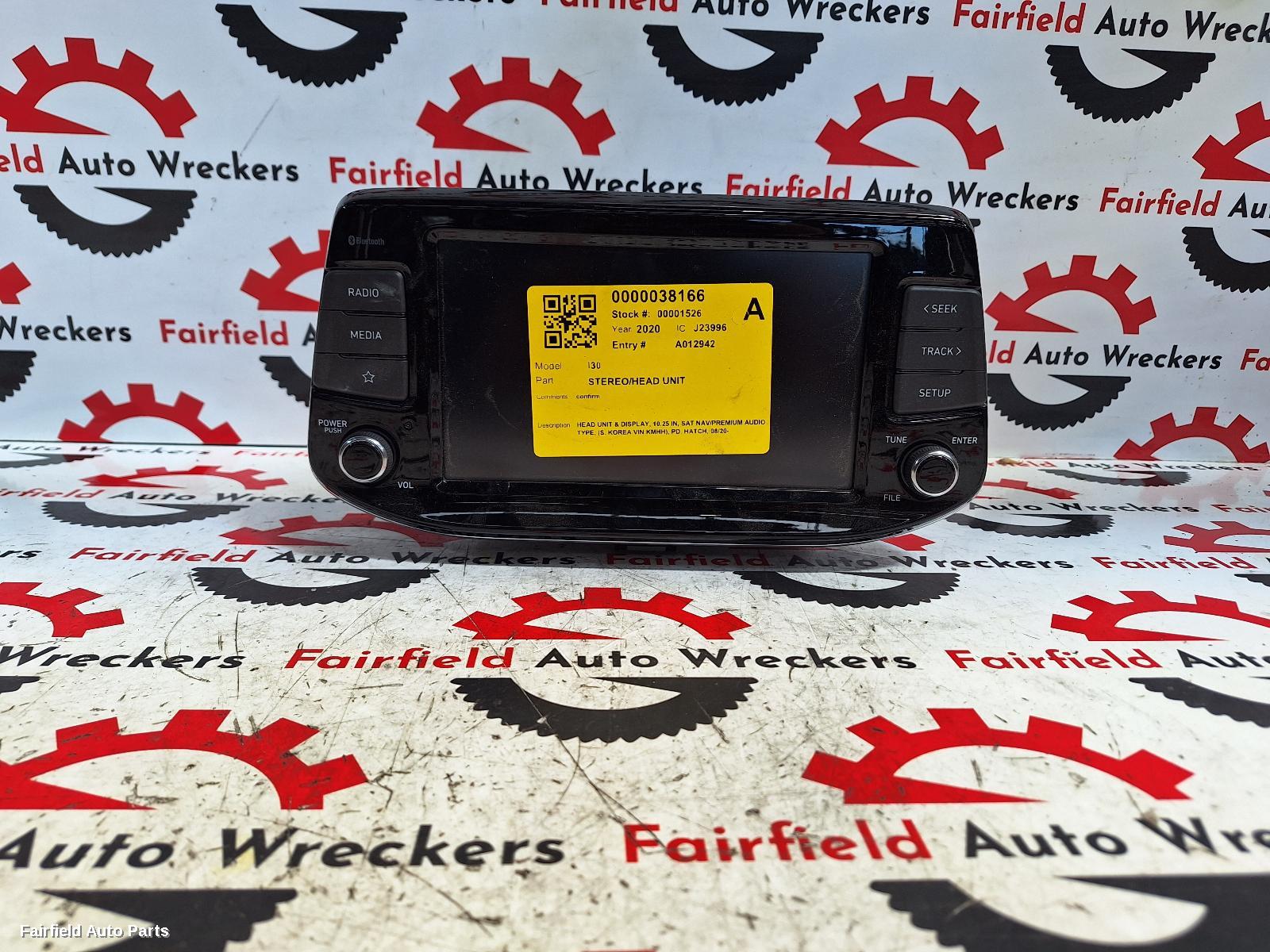 2017-2020 Hyundai I30 Radio Cd Dvd Sat Tv